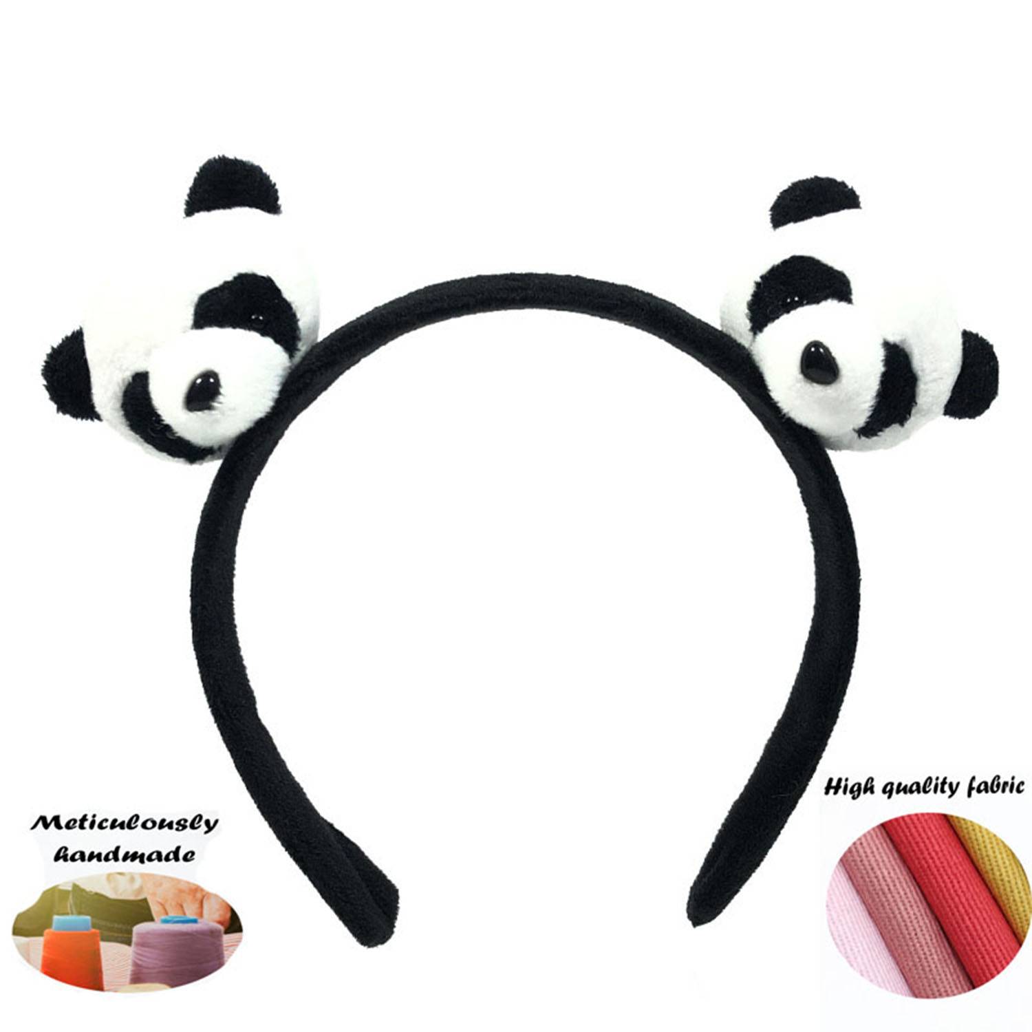 Cute panda doll handband Skincare headwear 4