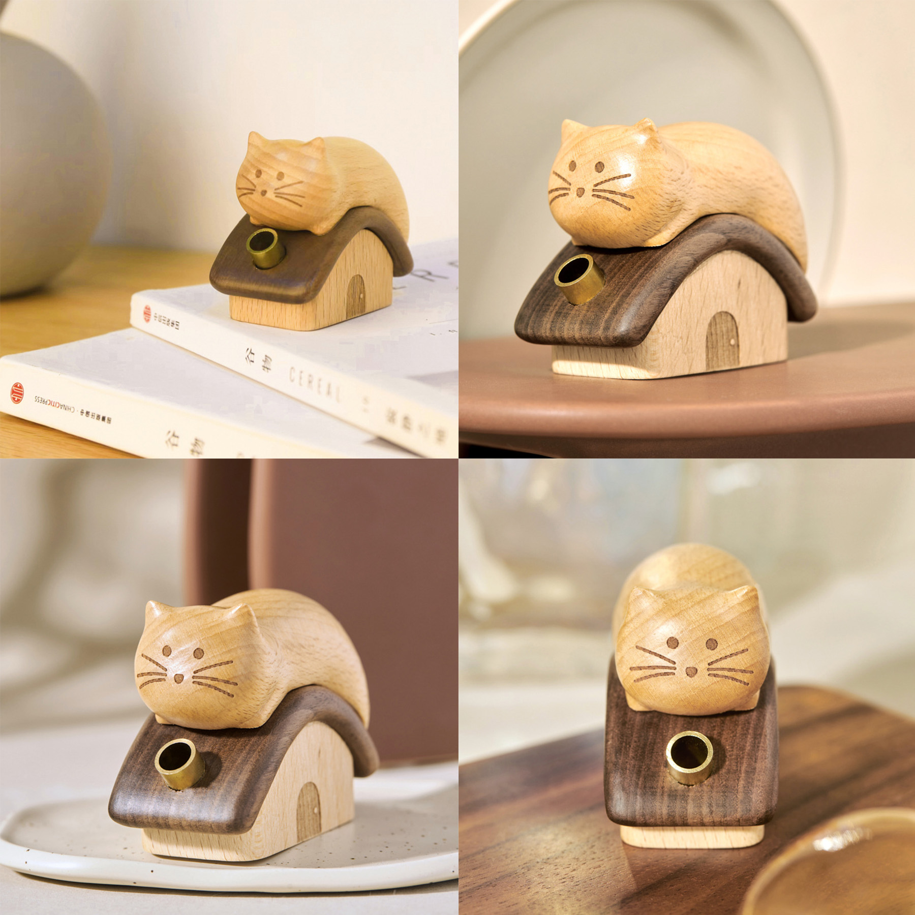 Cat On Roo Shaped Diffuser 2