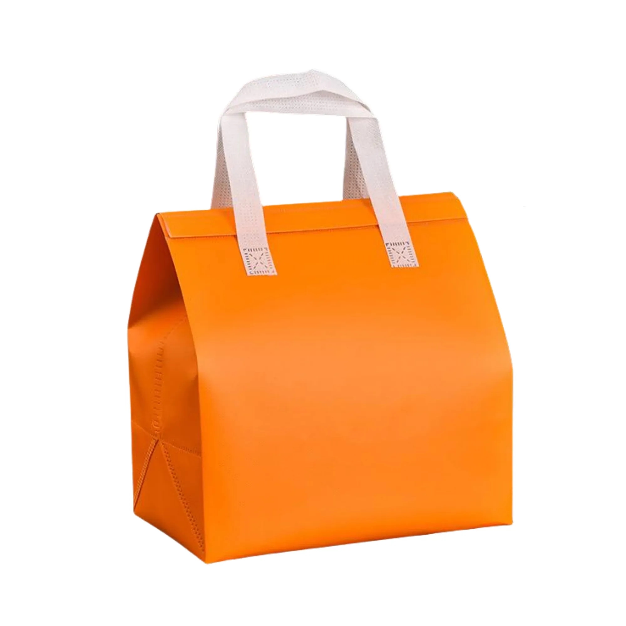 Disposable Insulated Takeout Bag Non-Woven Self-Sealing 8