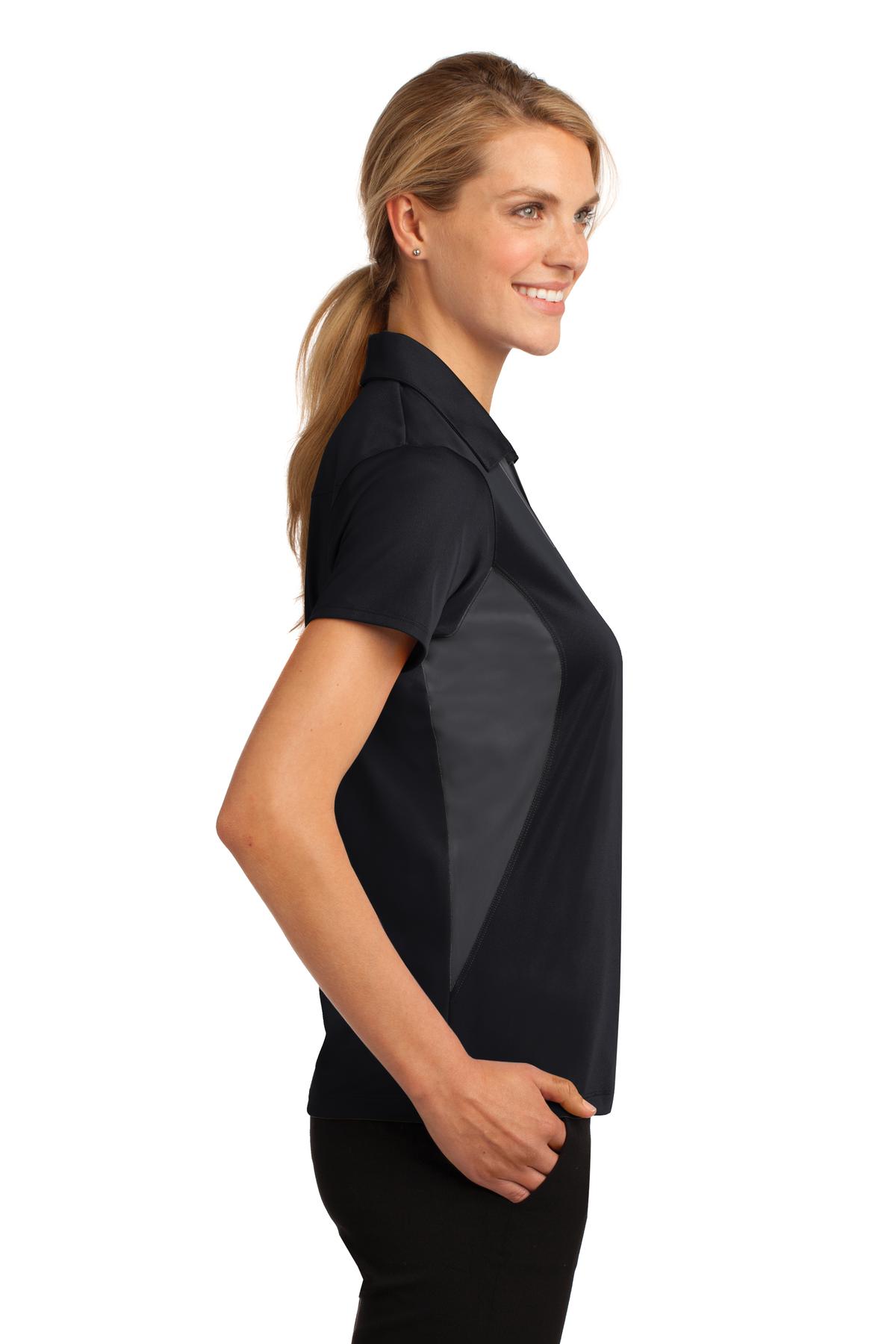 Sport-Tek® Women's Side Blocked Micropique Sport-Wick Polo 56