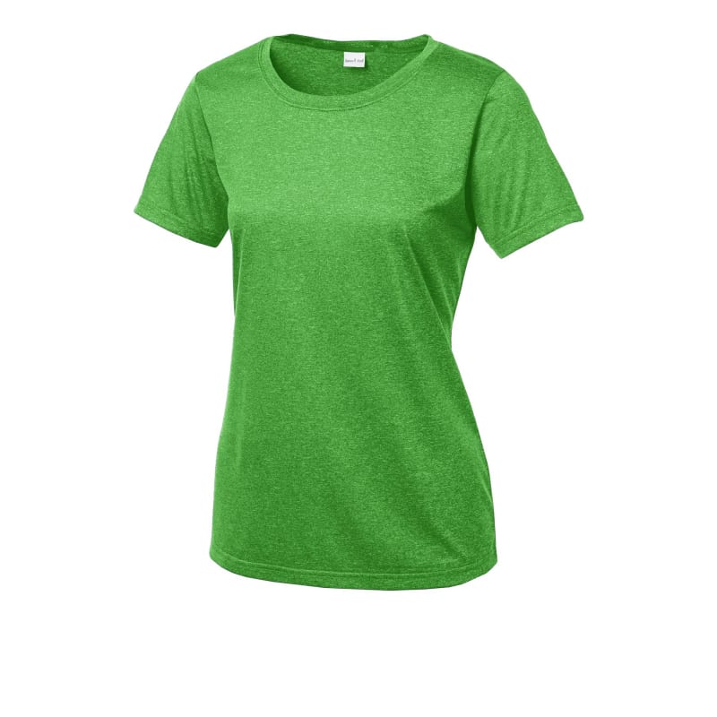Sport-Tek Women's Heather Contender Scoop Neck Tee. 60