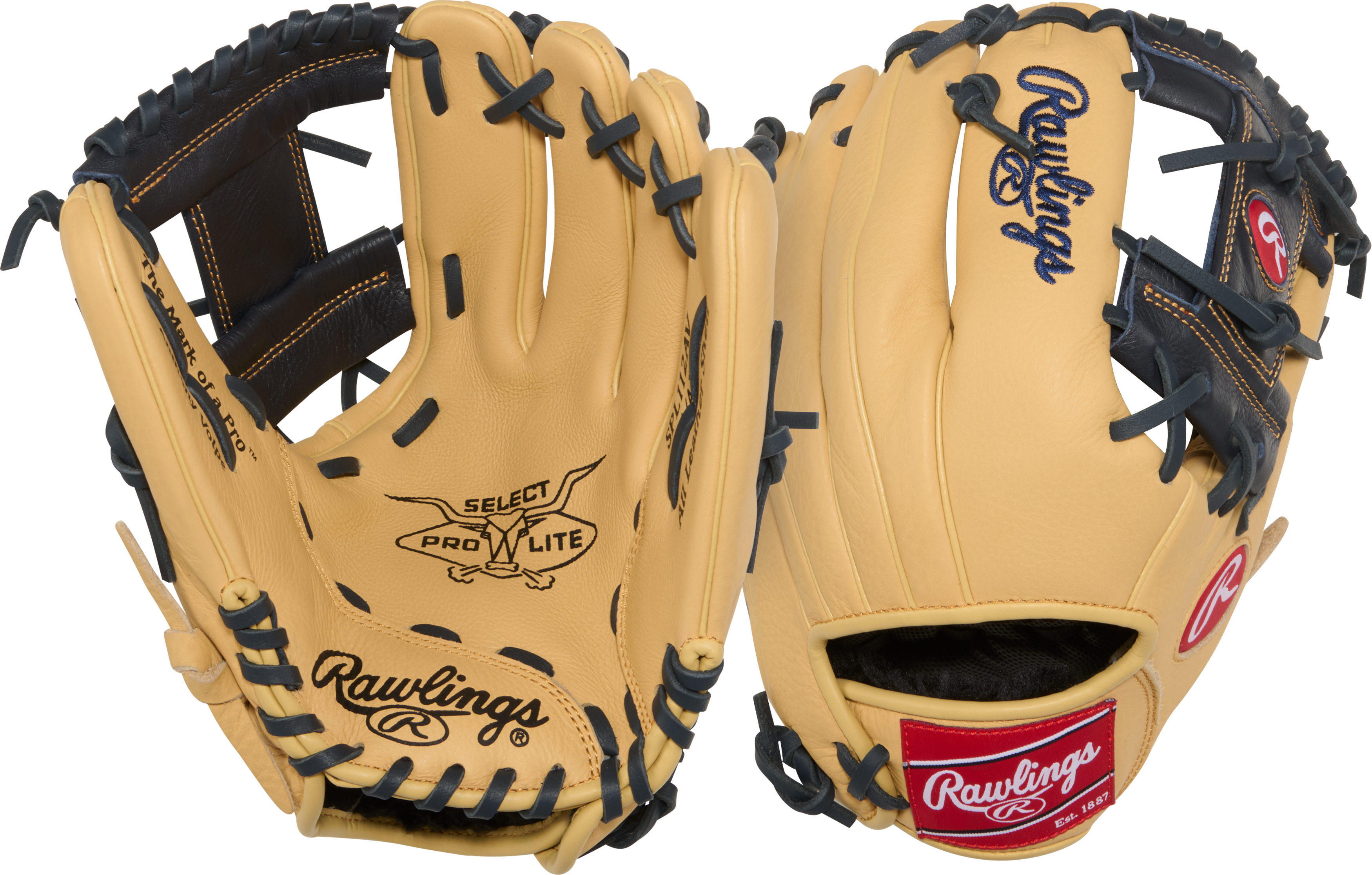 Rawlings Select Pro Lite 11.25 in Baseball Glove, Infield 2