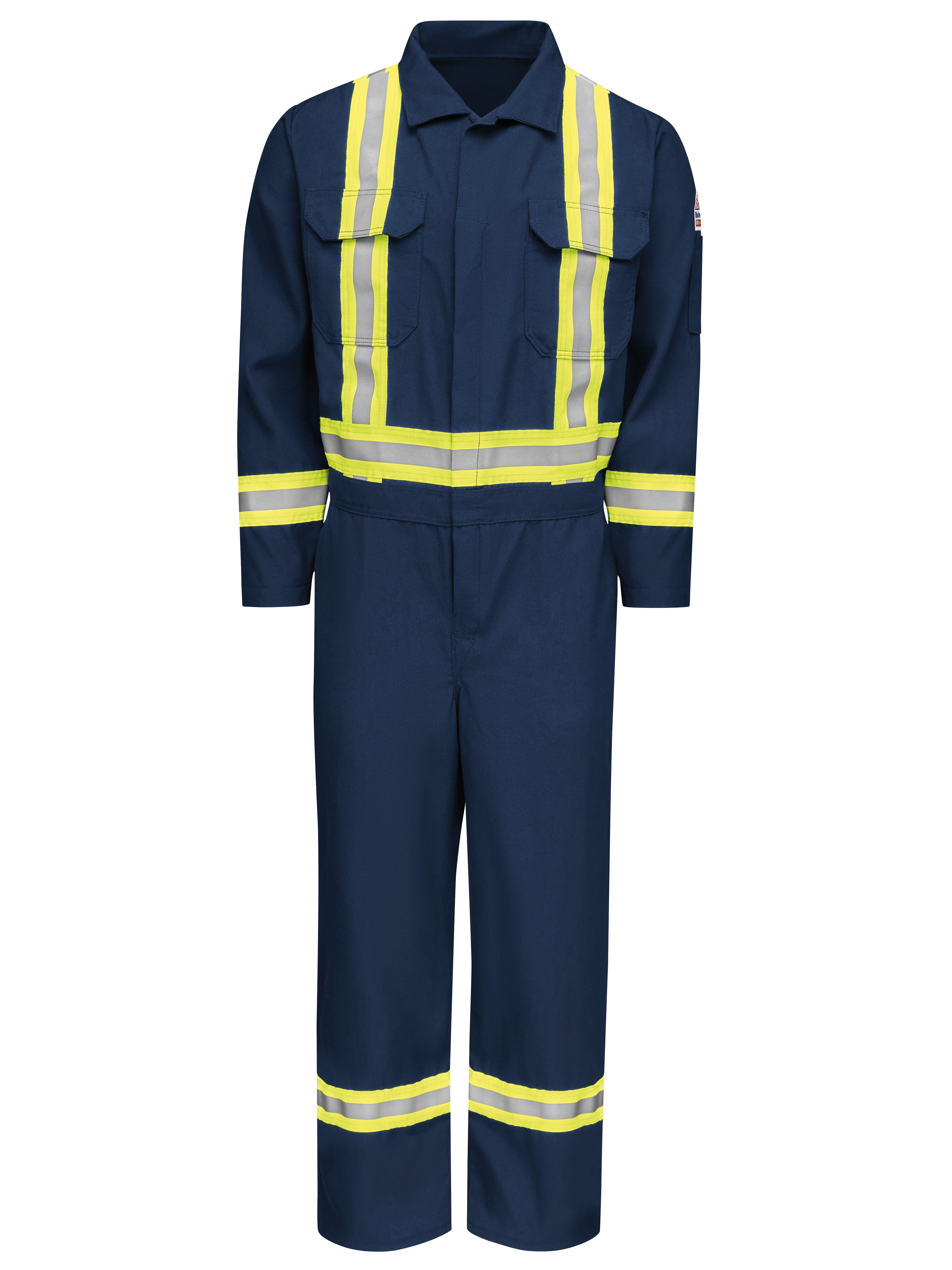 Bulwark® Men's Midweight Nomex FR Premium Coverall with CSA Compliant Reflective Trim 3