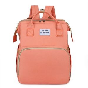 Multifunctional Baby Diaper Bag Outdoor Baby Bed Backpack 3
