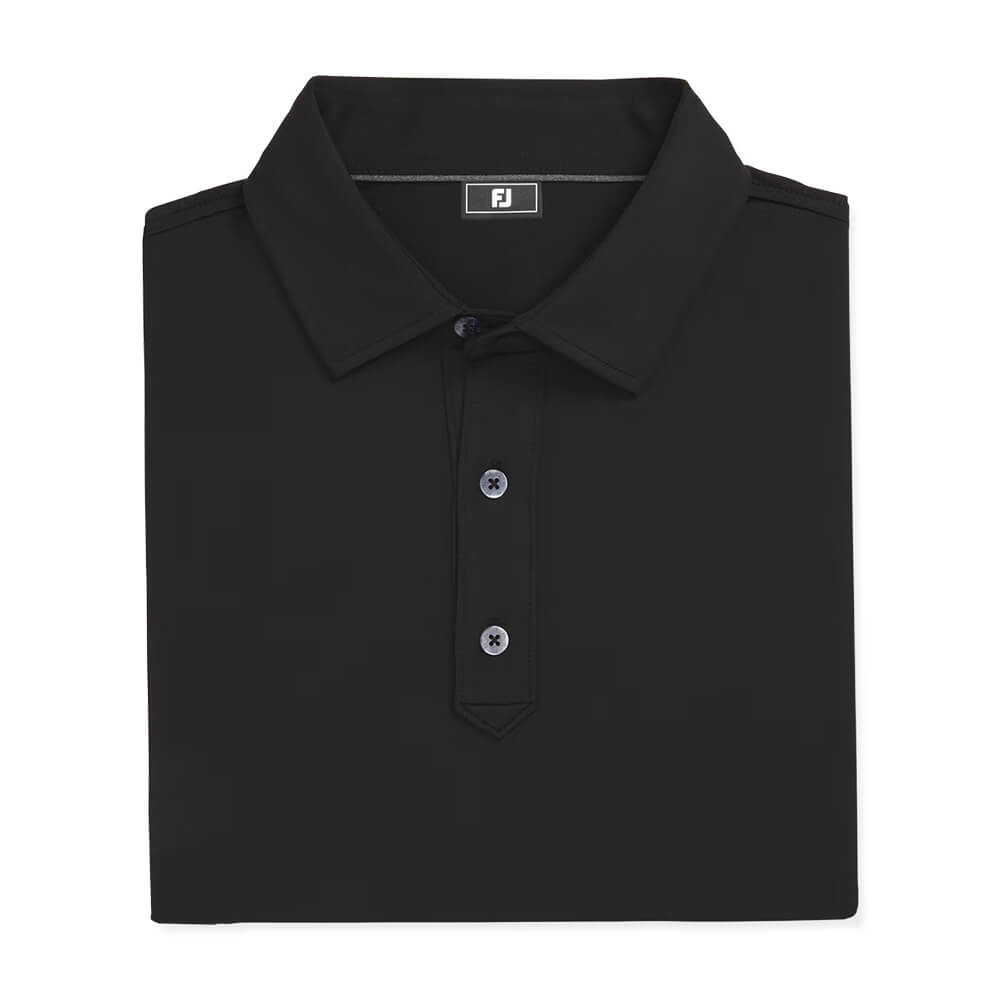Footjoy Men Solid Lisle Set on Placket 6