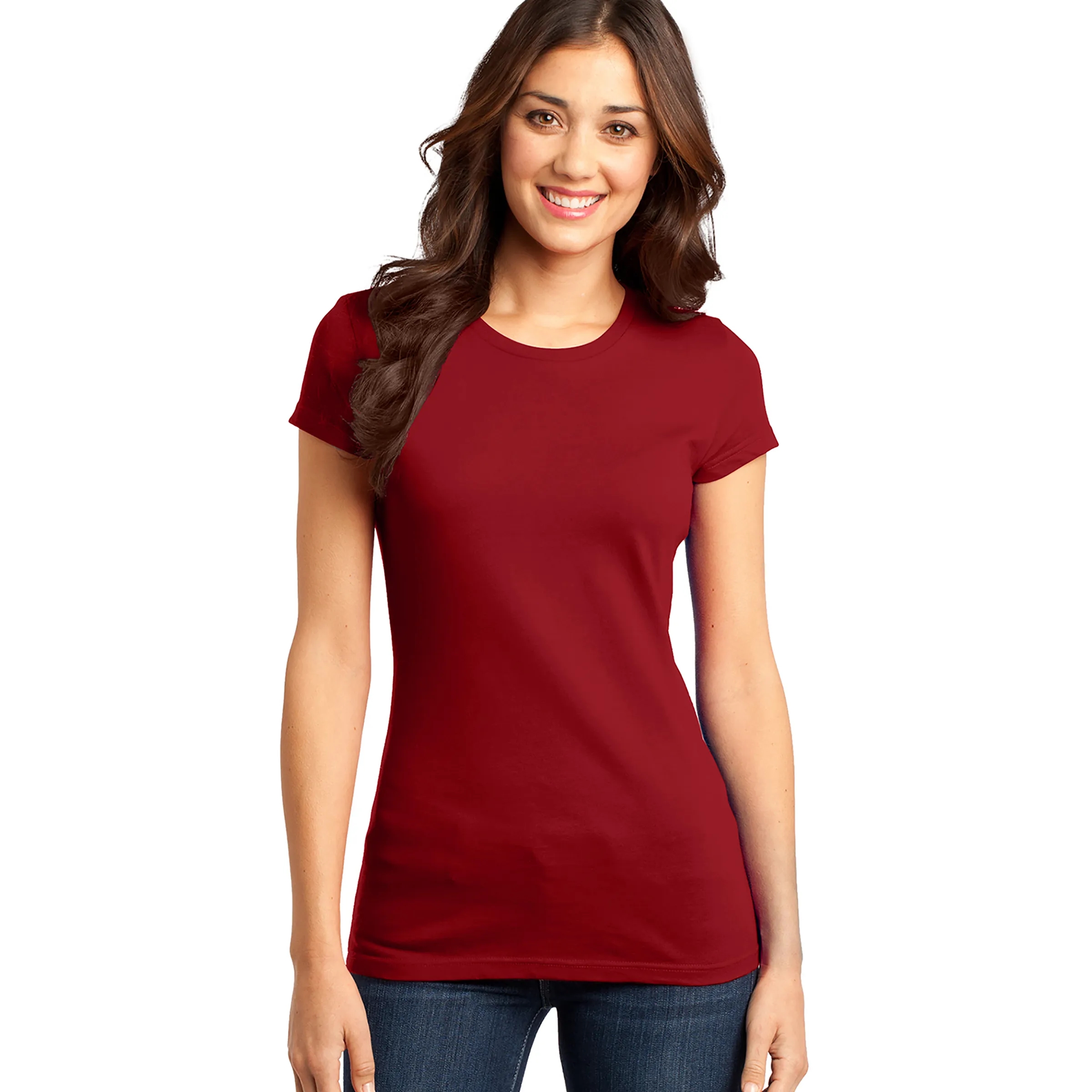 DISTRICT WOMEN'S FITTED VERY IMPORTANT TEE 7
