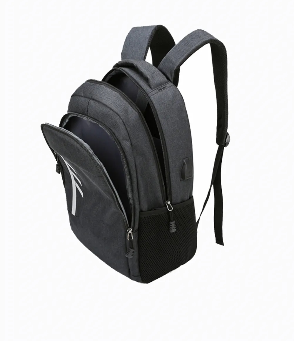 Large Capacity Shoulder Bag / USB Charging Port / Reflective 3