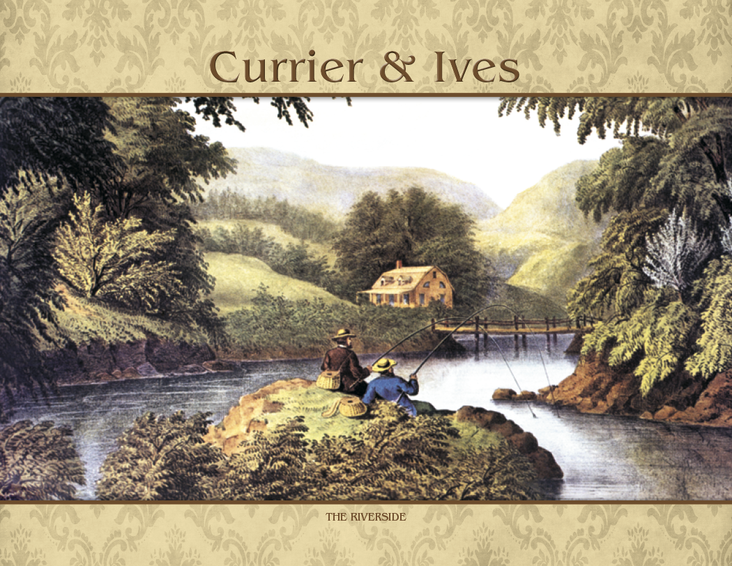 Good Value™ Currier & Ives - Stapled Calendar 50