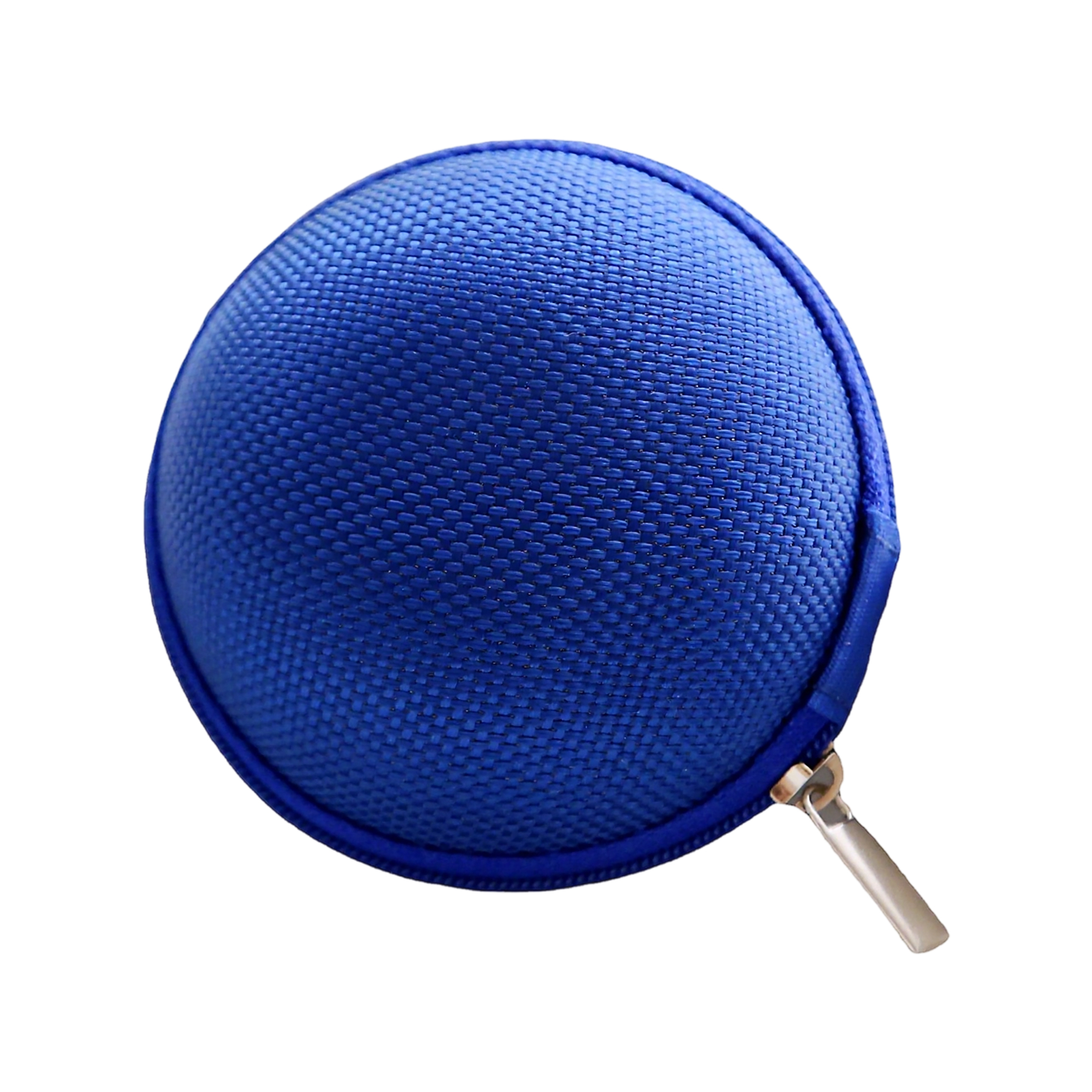 EVA Round Zipper Earphone Case With Mesh Pocket 3