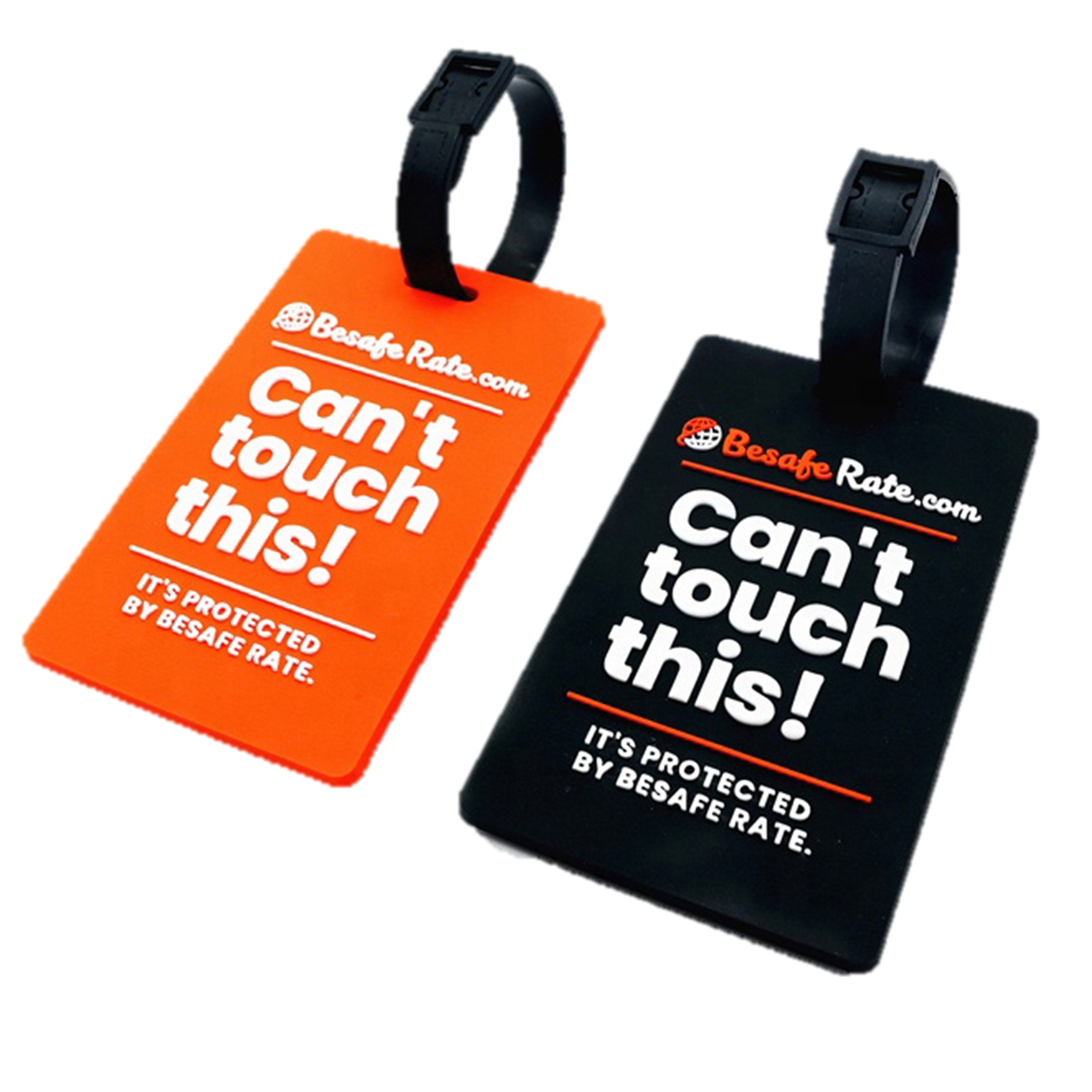 Silicone Or Rubber Travel Luggage Tag and Baggage Identification Labels, custom luggage tag with logo imprint 3
