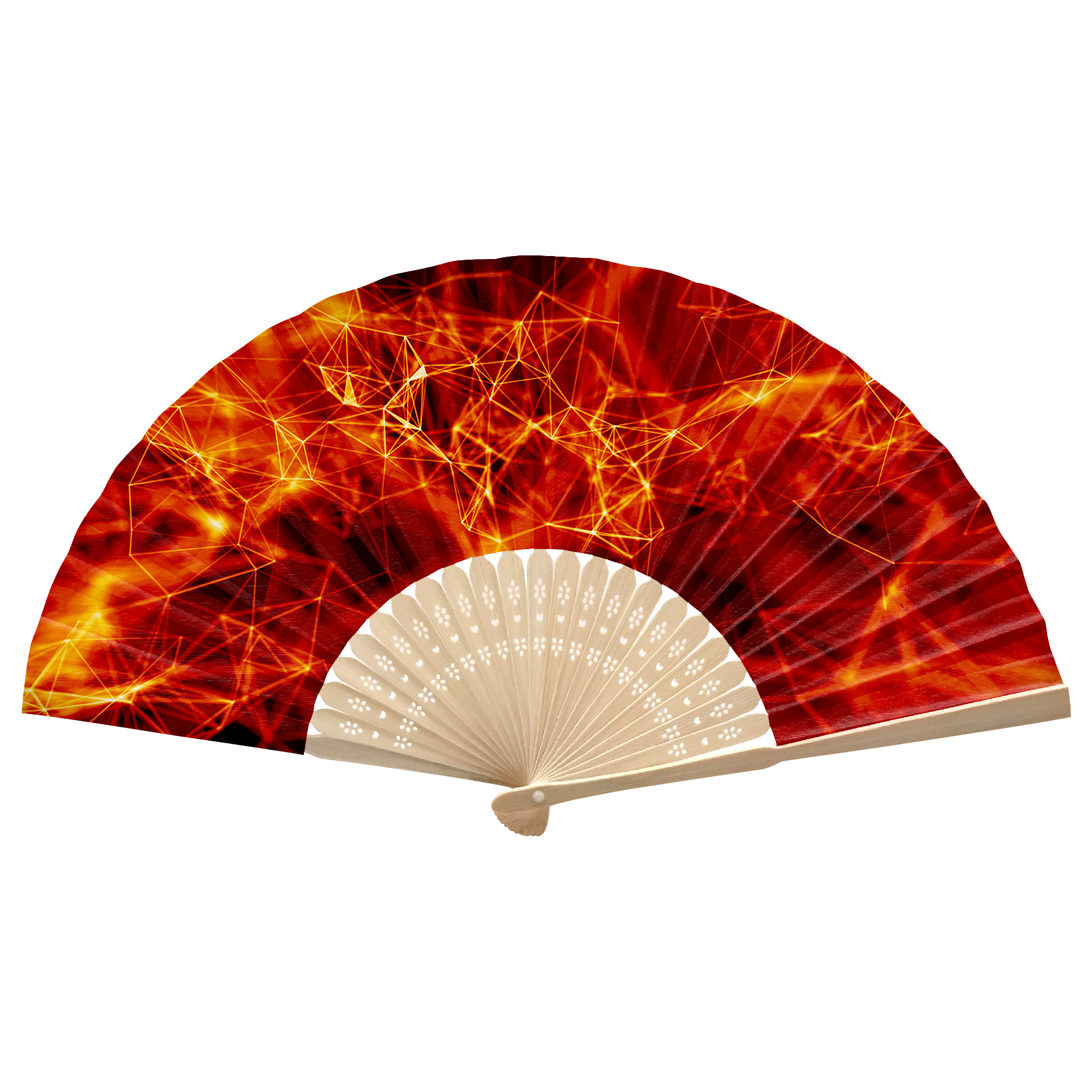 Foldable Bamboo Fan 10