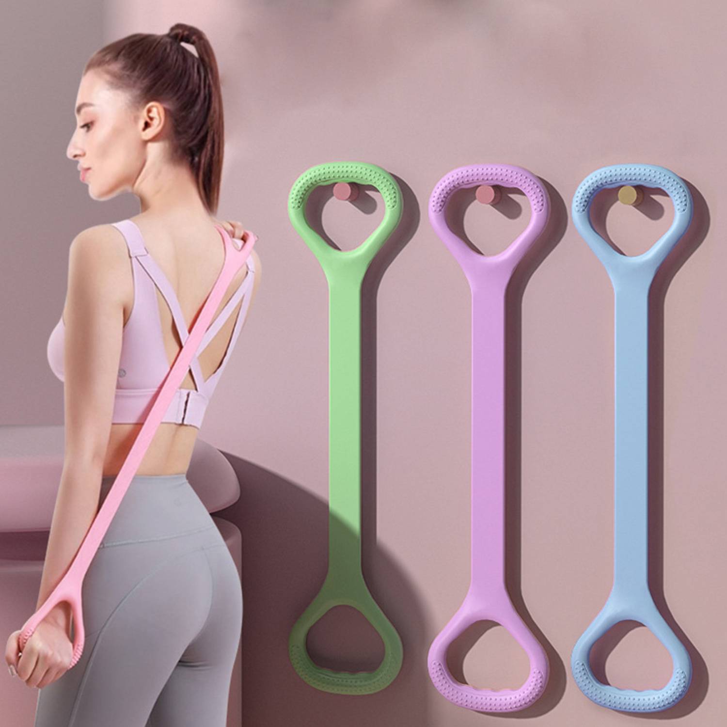 Silicone Elastic Rope Resistance Bands 1