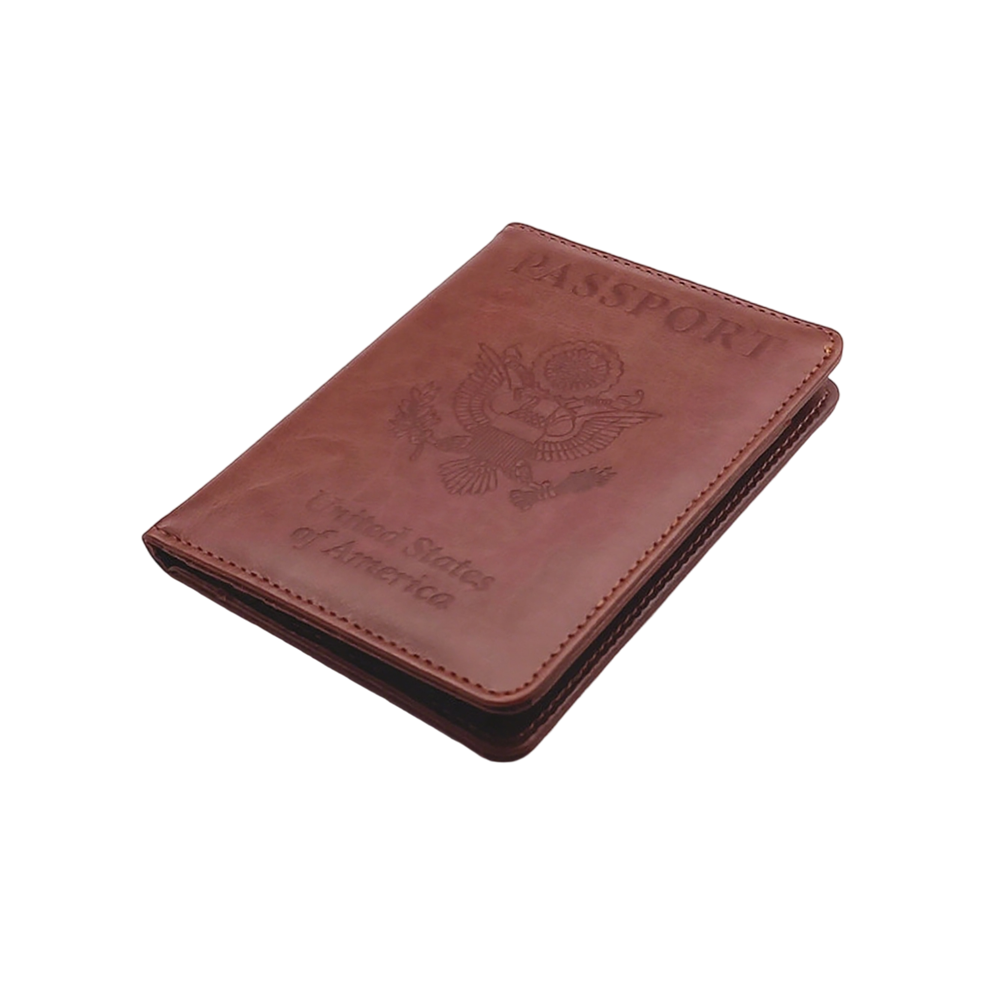 PU Leather Passport Wallet With RFID Blocking 5.5" By 4.1" 13