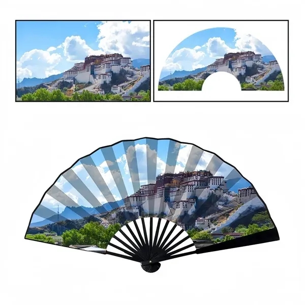 Paper Folding Handheld Fan - Portable Lightweight Design 11