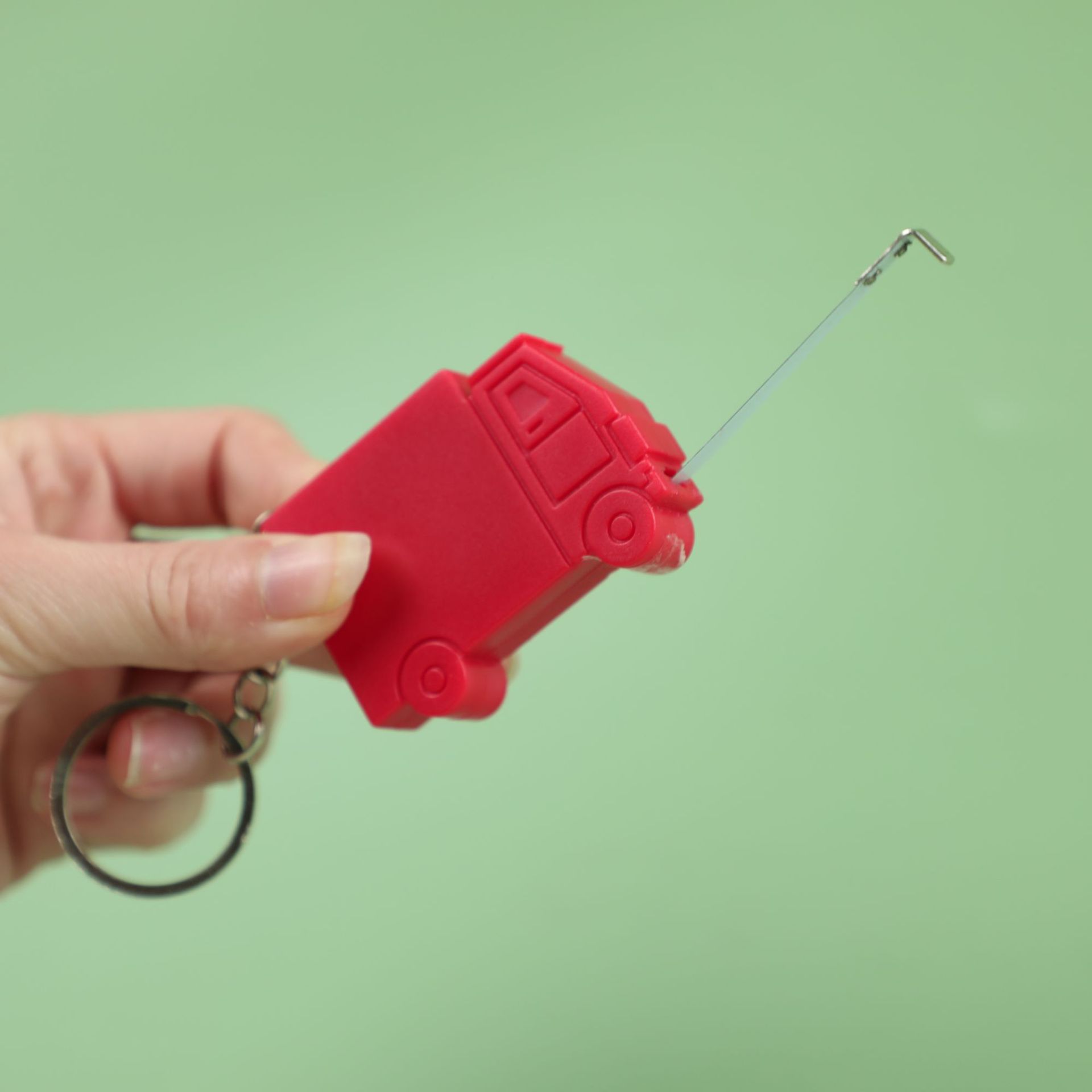 Truck Shape Tape Measure Keychain 2