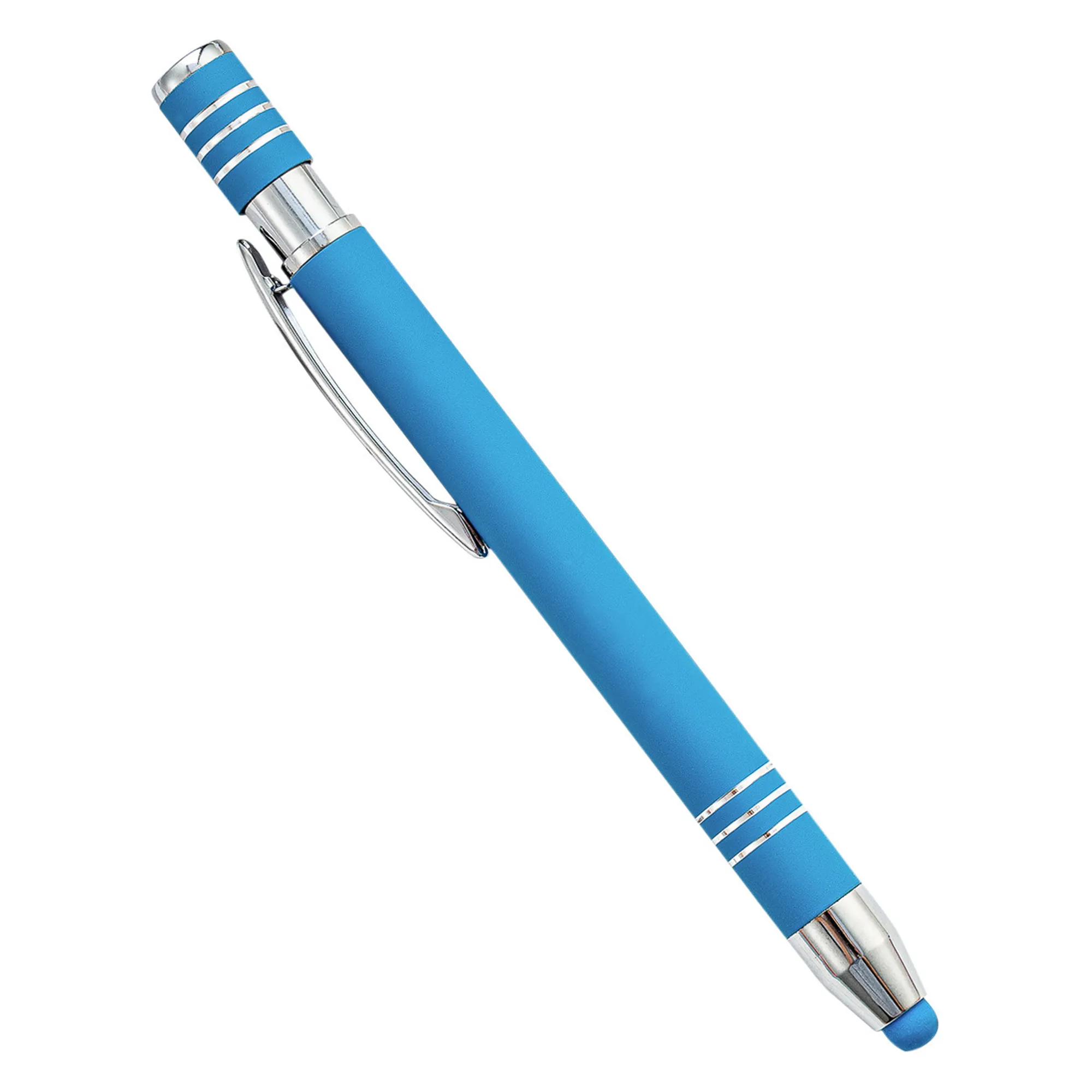 2 in 1 Retractable Metal Ballpoint Pens With Stylus 3