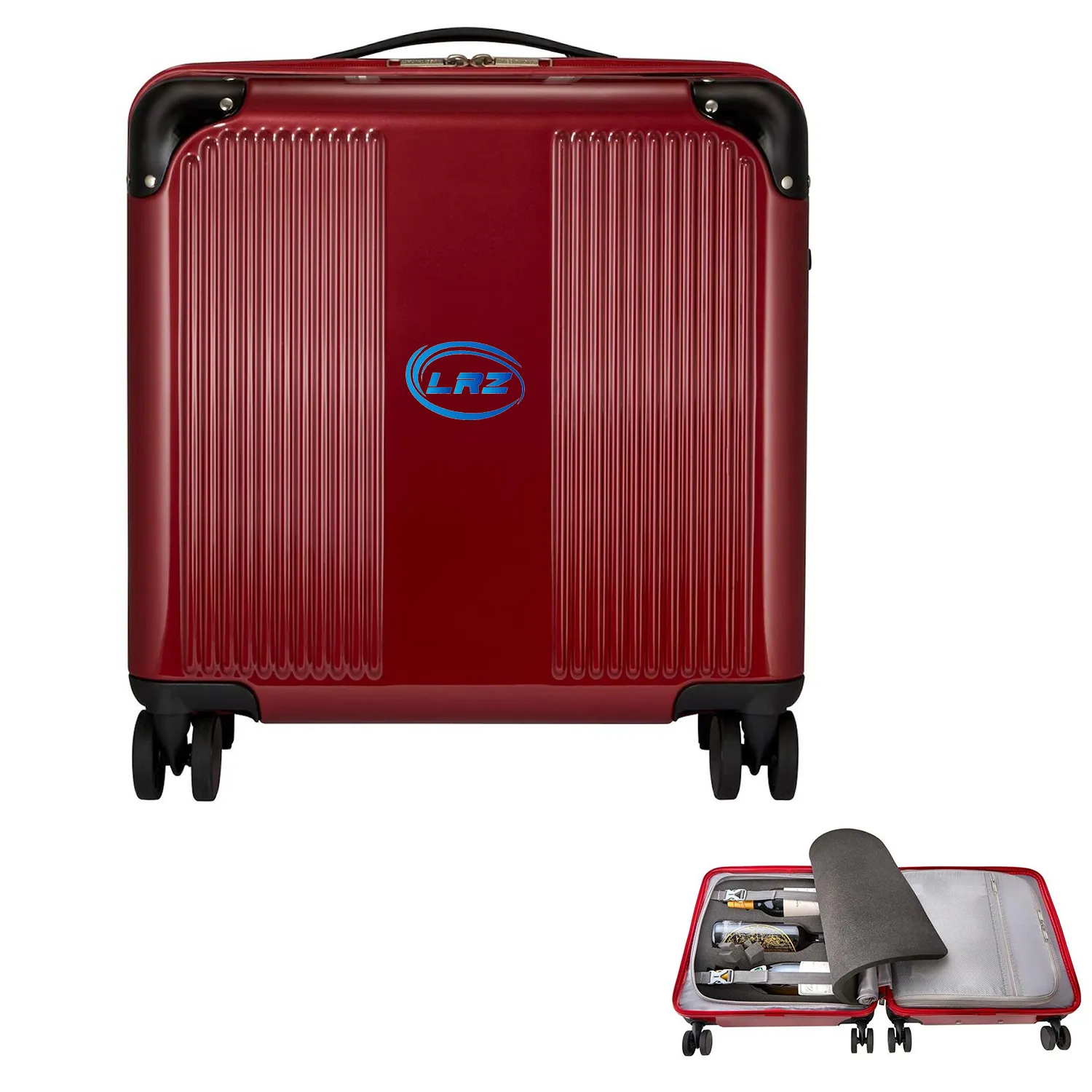 Wine Suitcase For Carrying 6 Bottles 1