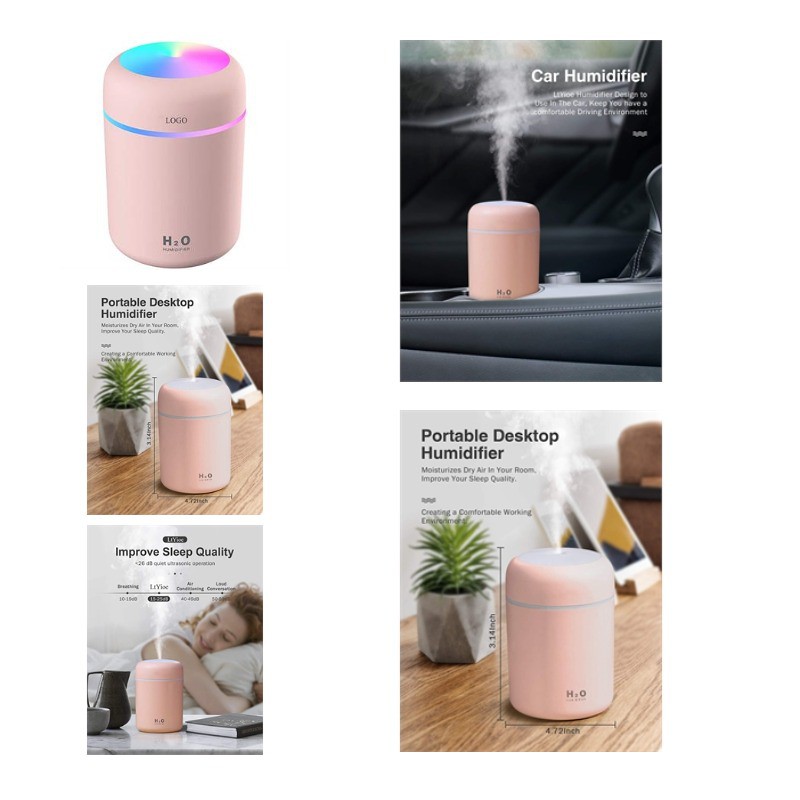 Colorful Cool Mini Humidifier