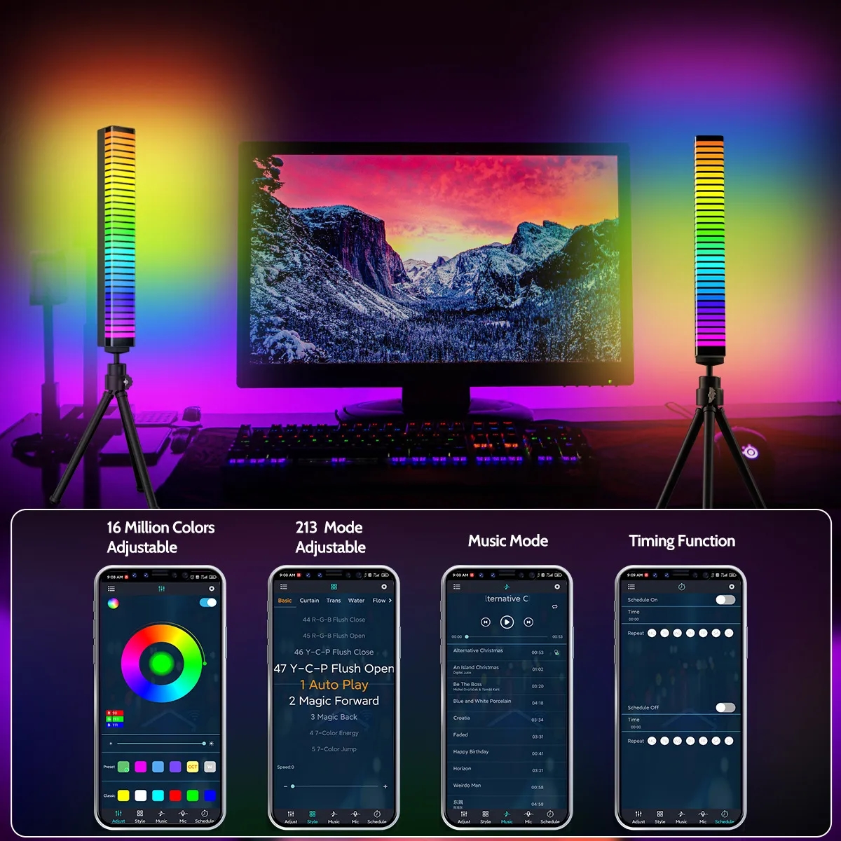 Music Led Rhythm Light 8