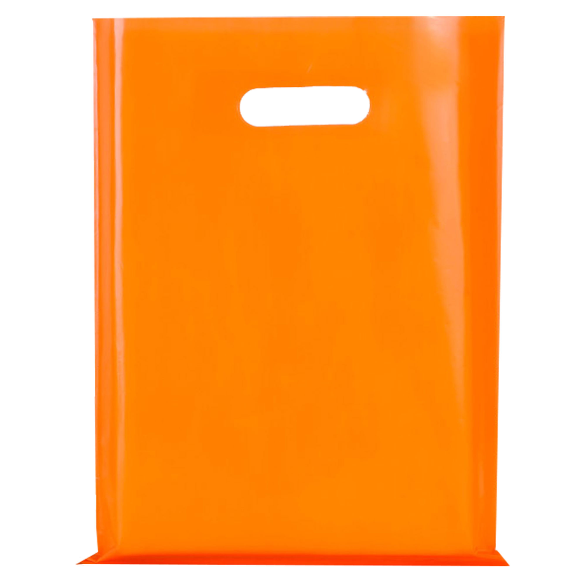 Tear Resistant Die Cut Plastic Shopping Gift Bags 4