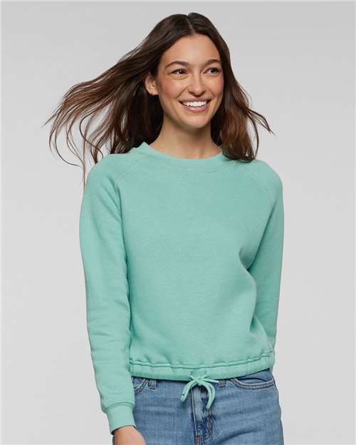 Women's Relaxed Boxy Crewneck Sweatshirt - 3528 21
