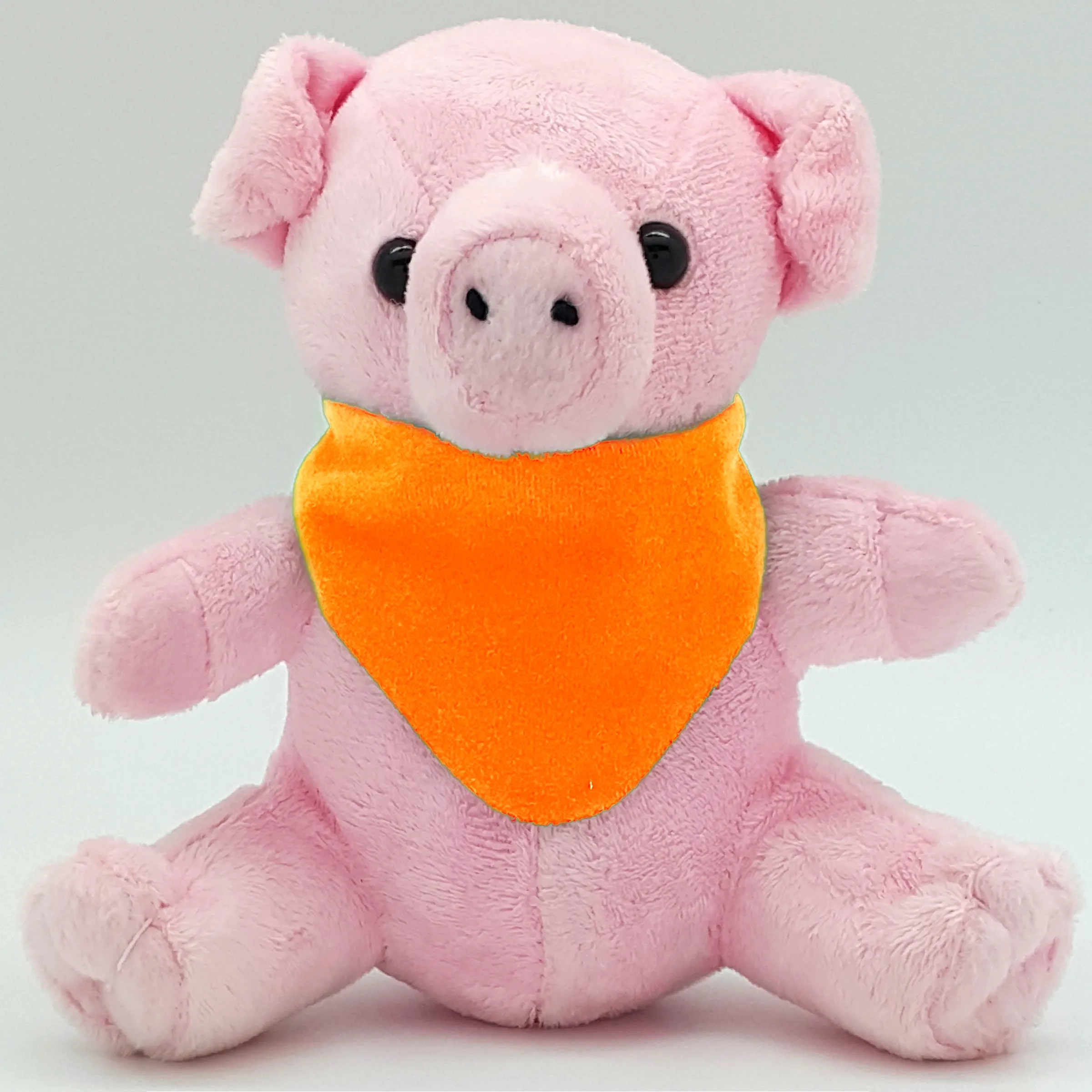 6" Beanie Pig with Embroidered Eyes 15