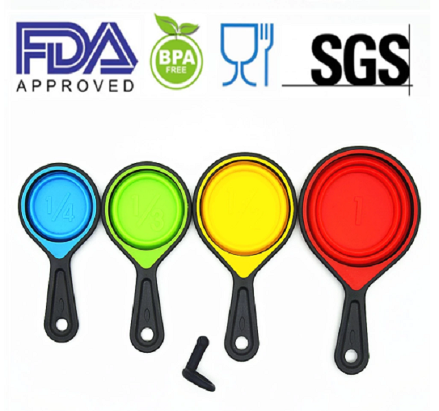 Silicone Collapsible Measuring Cups 6