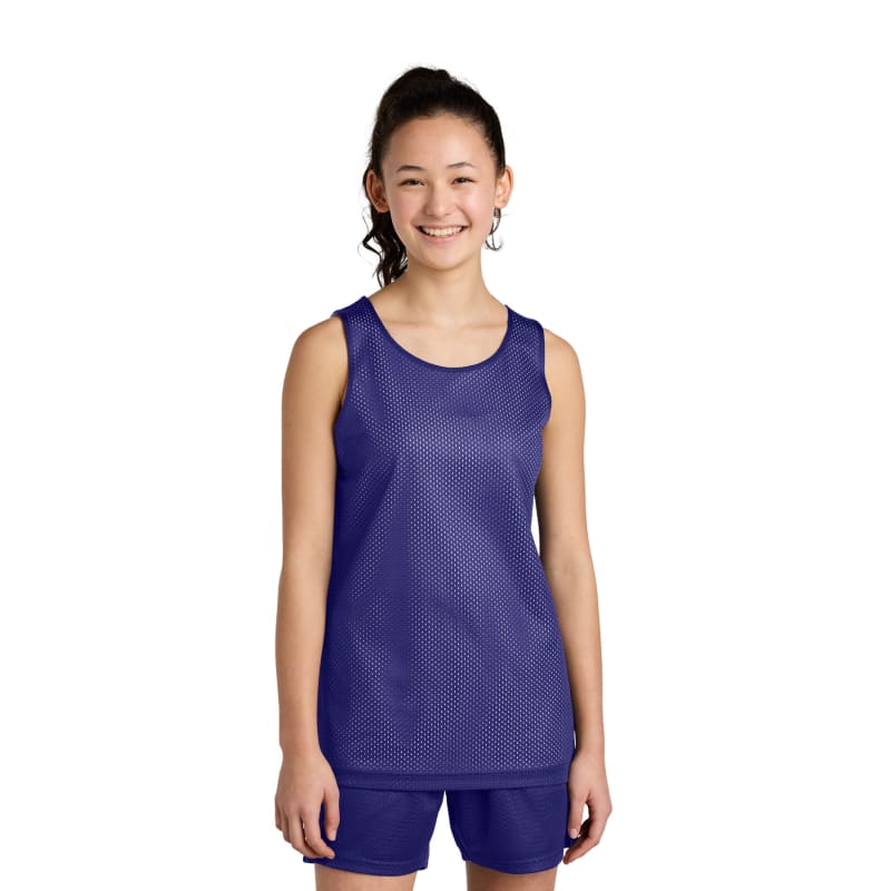 Sport-Tek Youth PosiCharge Reversible Mesh Tank 29
