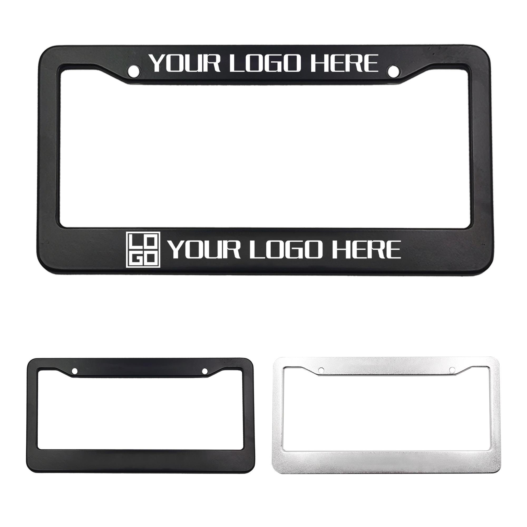 Aluminum Tag License Plate Frame 1