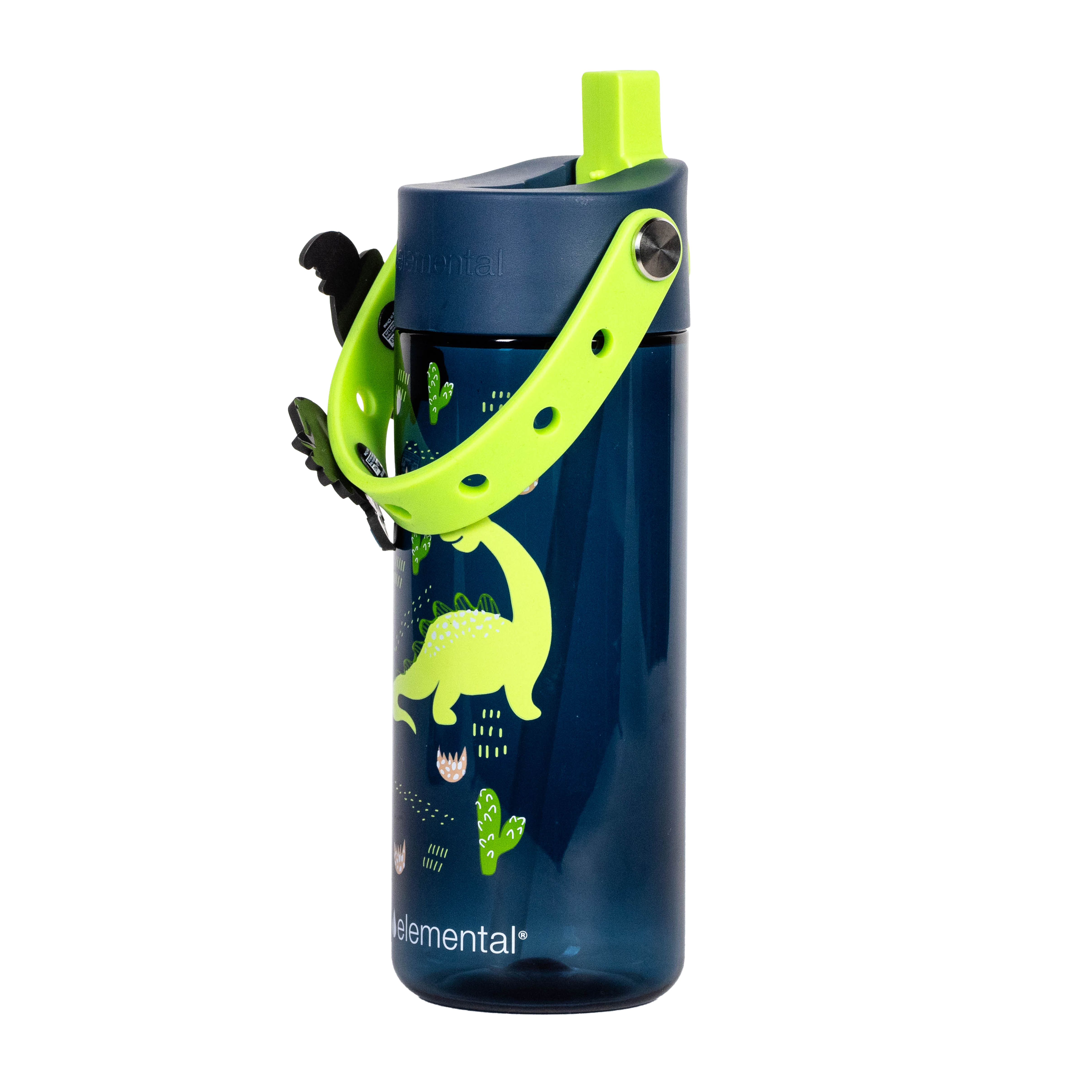 Elemental® Splash Charm 18oz Tritan Water Bottle - with Drinking Spout and Straw 16