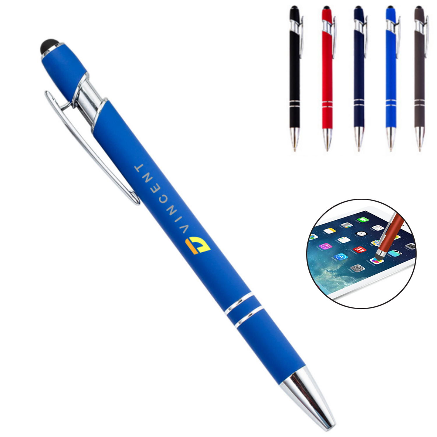 Soft Touch Metal Pen 1