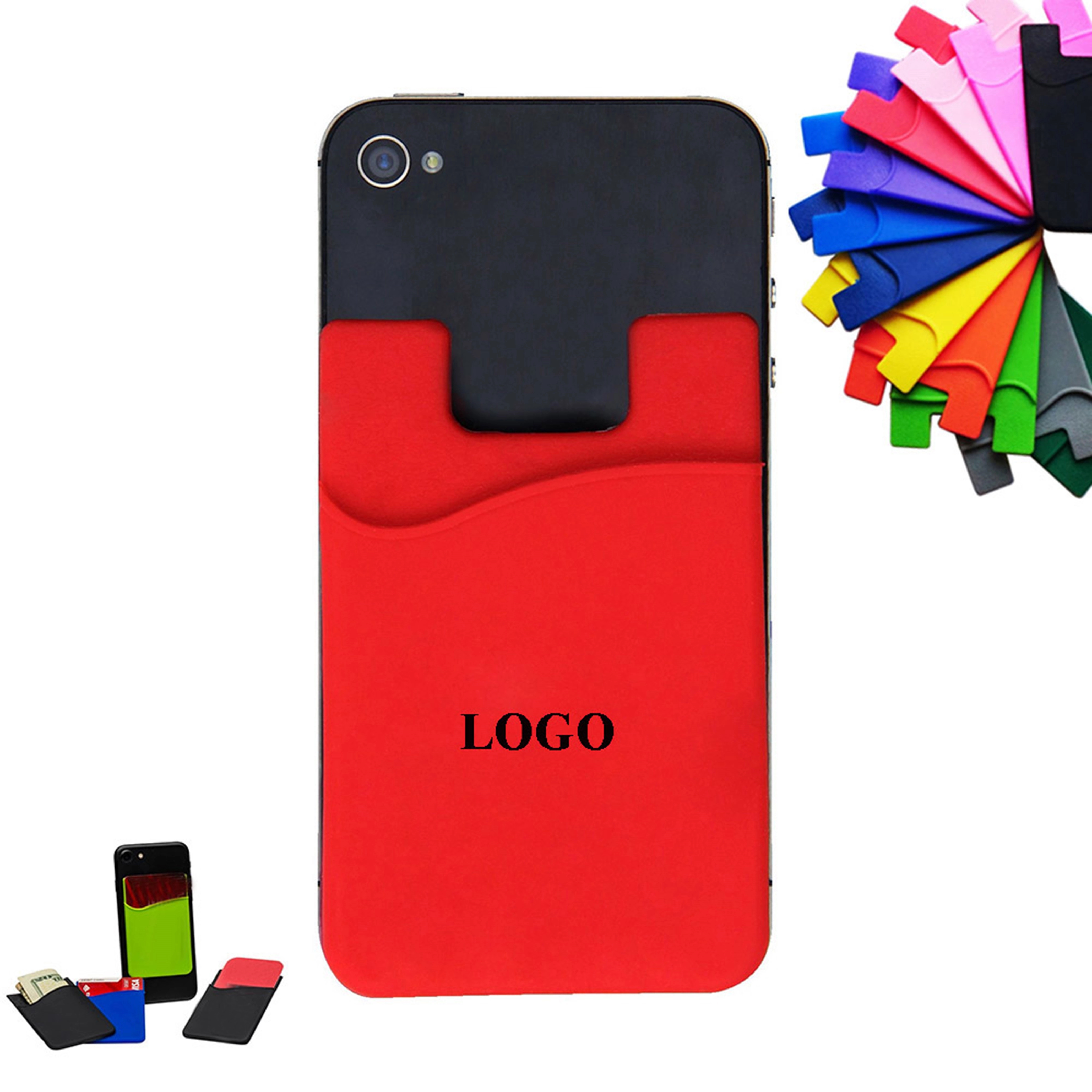 Silicone Phone Card Sleeve 3