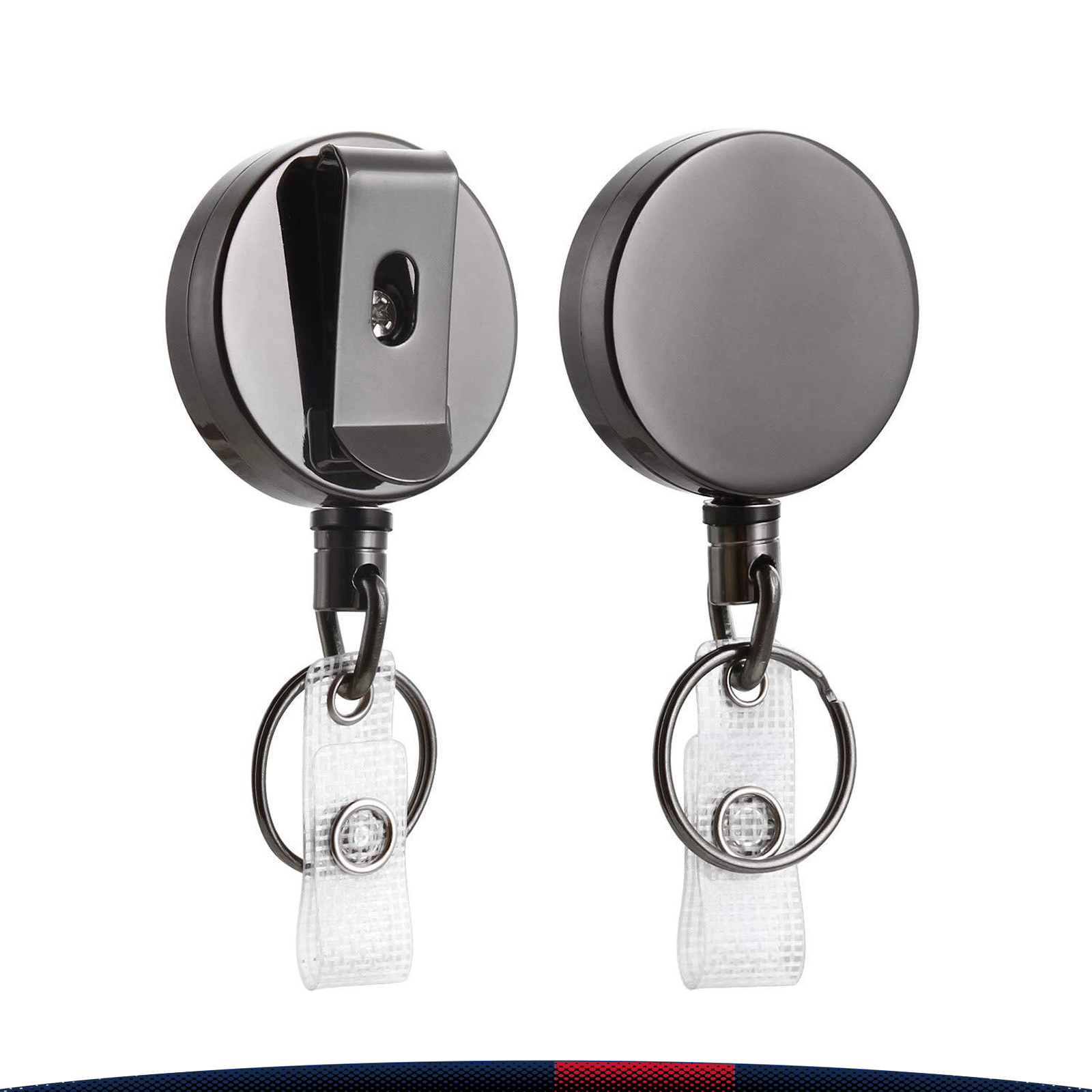 Badge Reel Keychain 2