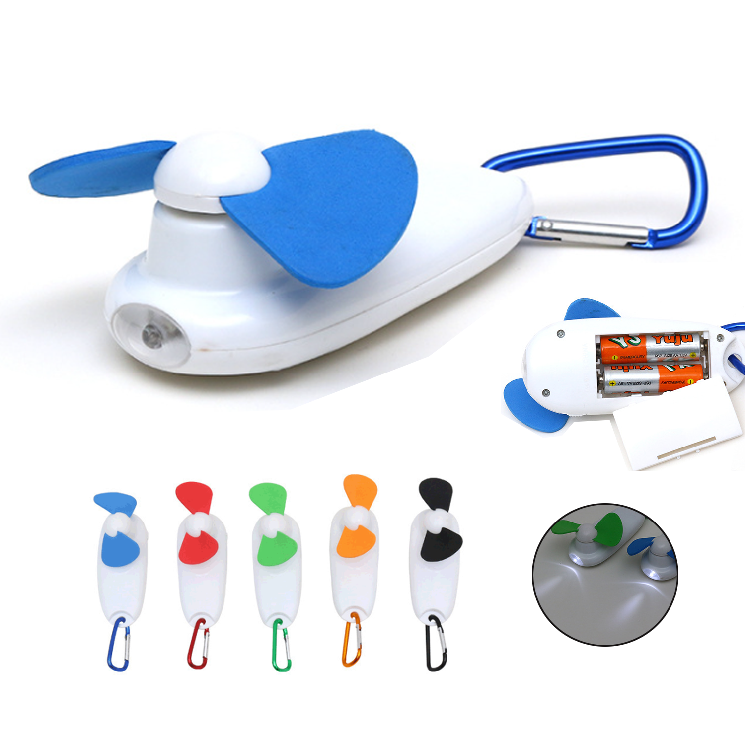 Handy Breeze Portable Fan & Light 2