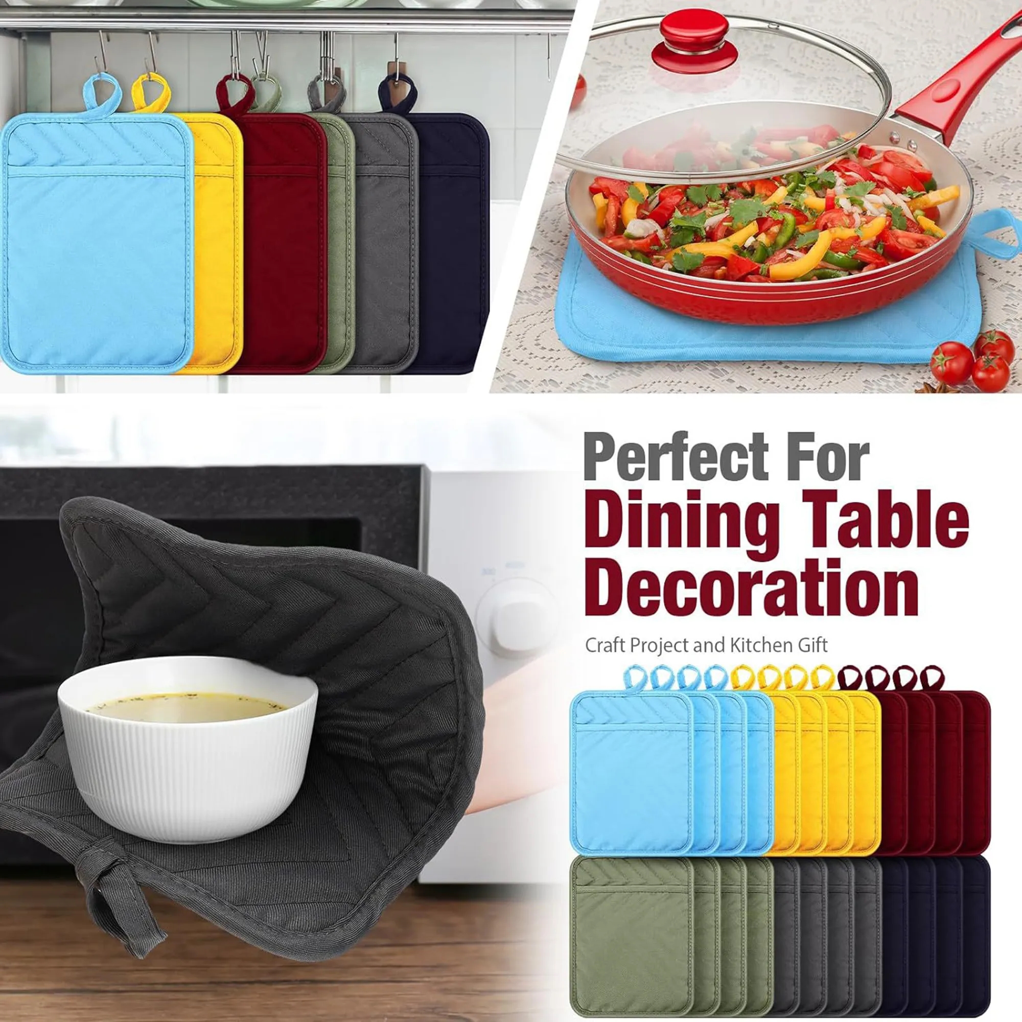 Custom Pocket Heat-Resistant Pot Holder 5
