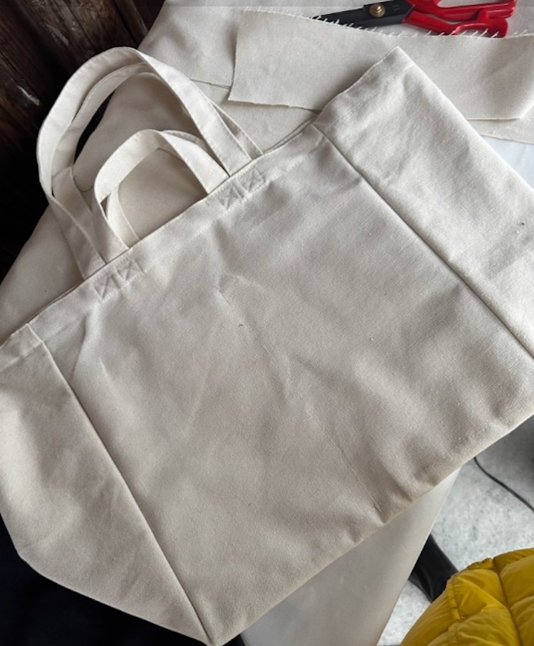 Canvas Grocery Shopping Bags with Handles, custom tote bag with logo imprint 7