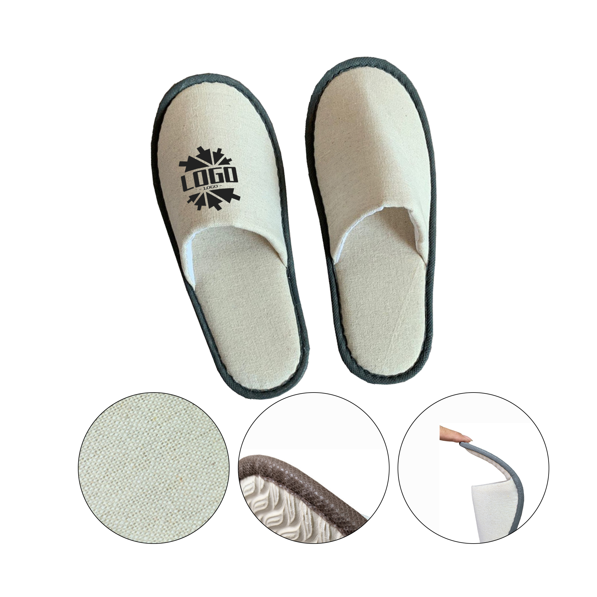 Hotel-Grade Lightweight Footwear 2