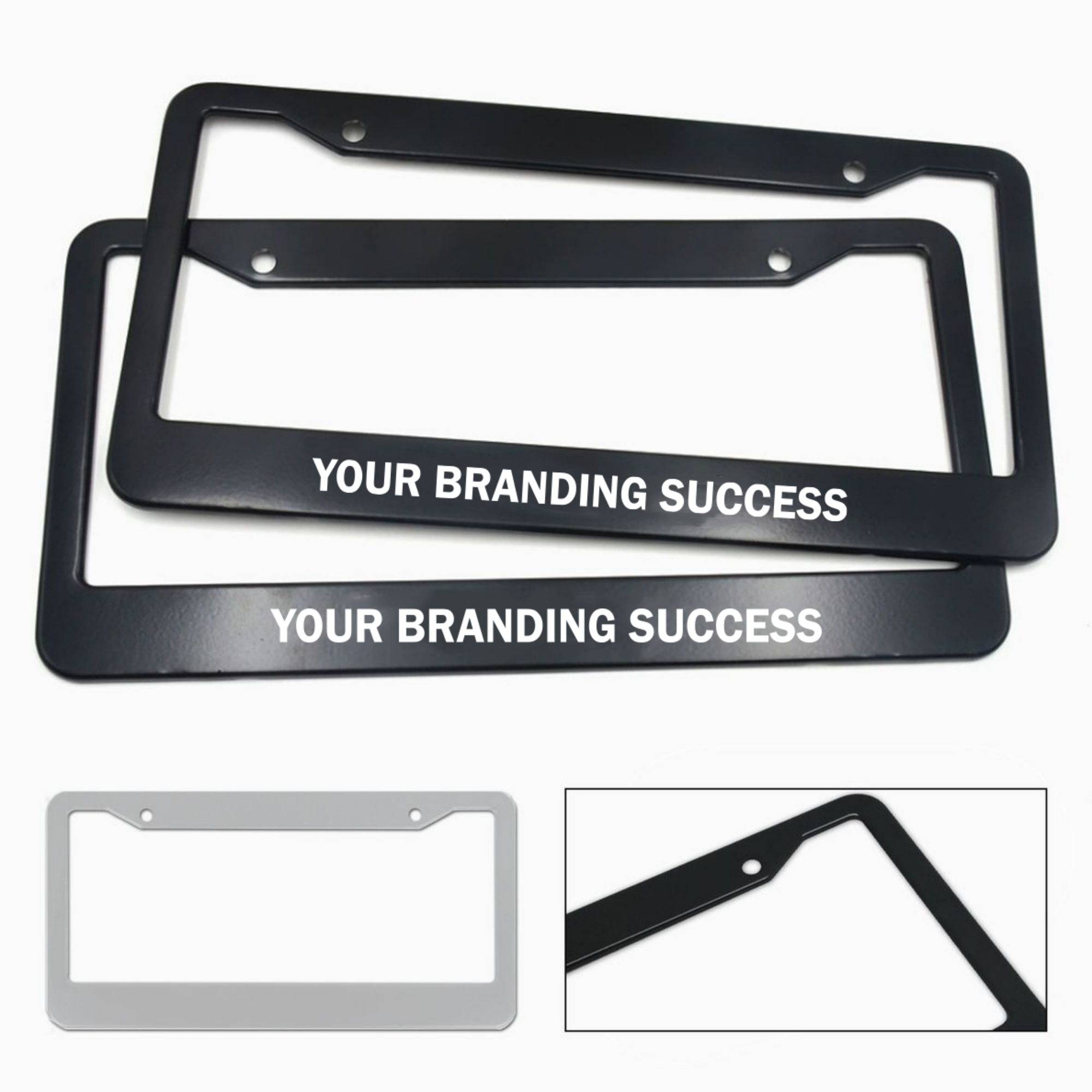 Aluminum Alloy License Plate Frame 1