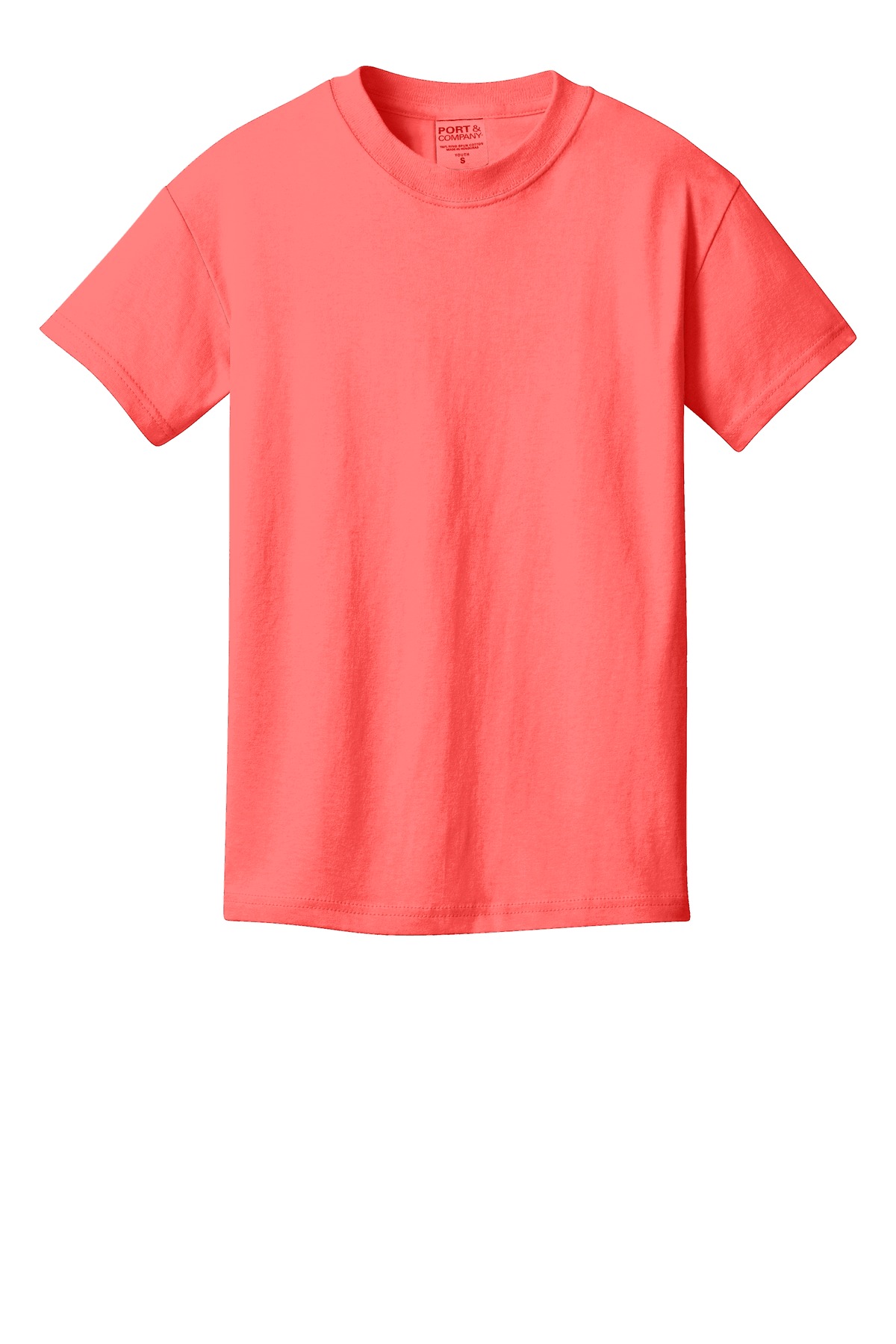 Port & Co Youth Beach Wash Garment-Dyed Tee. PC099Y 187