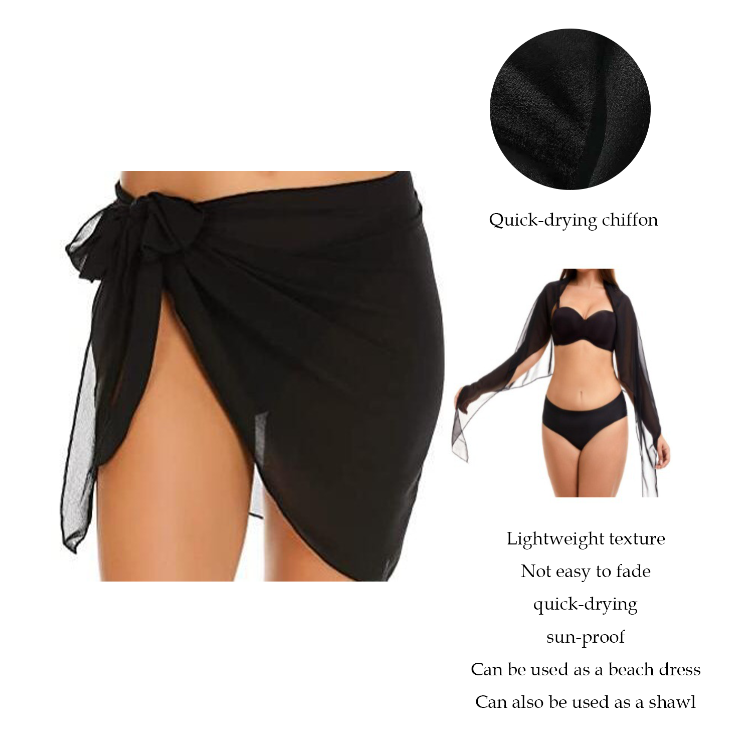 Swimsuit Bikini Blouse Apron 2