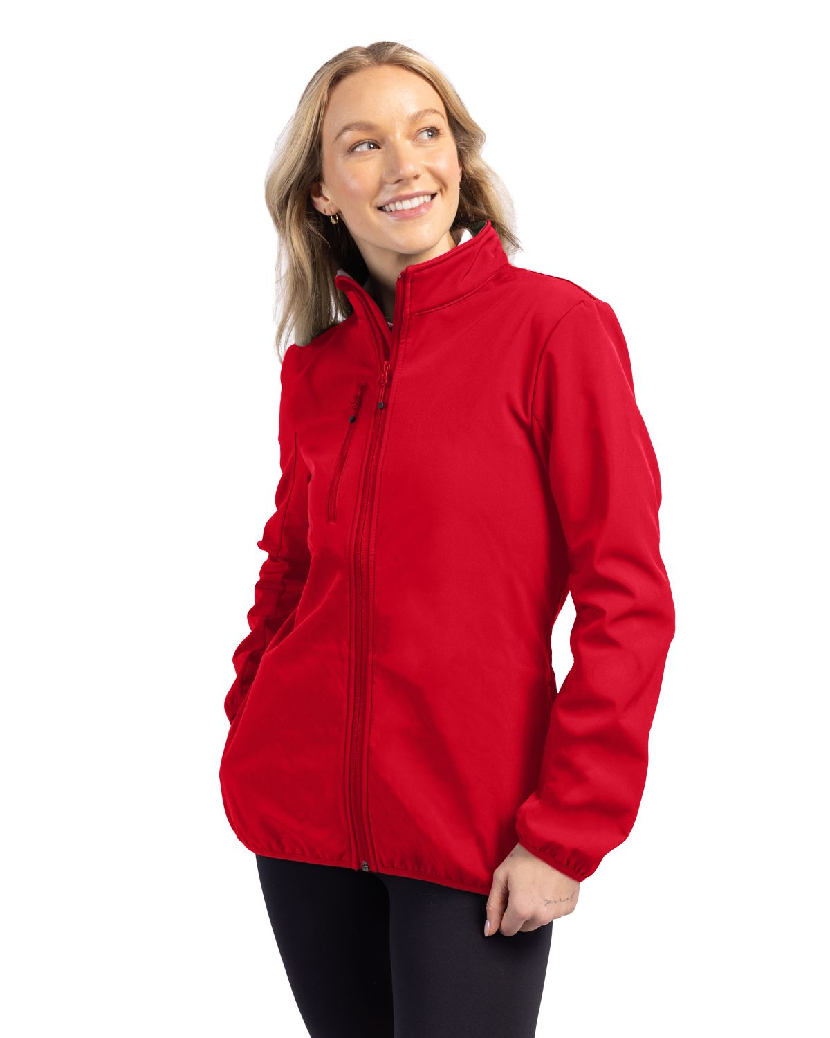 Clique Trail Recycled Stretch Softshell Womens Full Zip Jacket 10