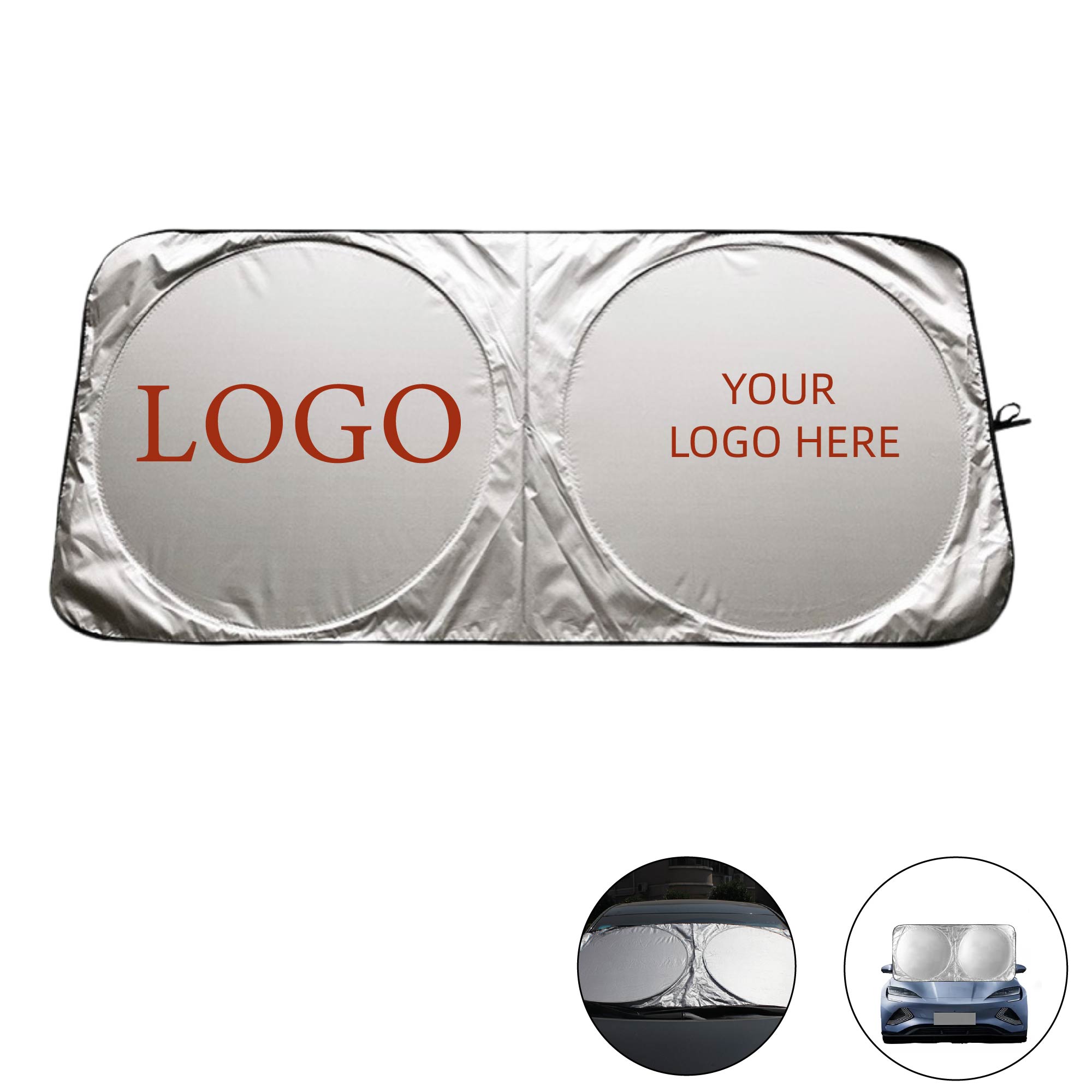 MOQ:10pcs Car Windshield Sun Shade Umbrella 1