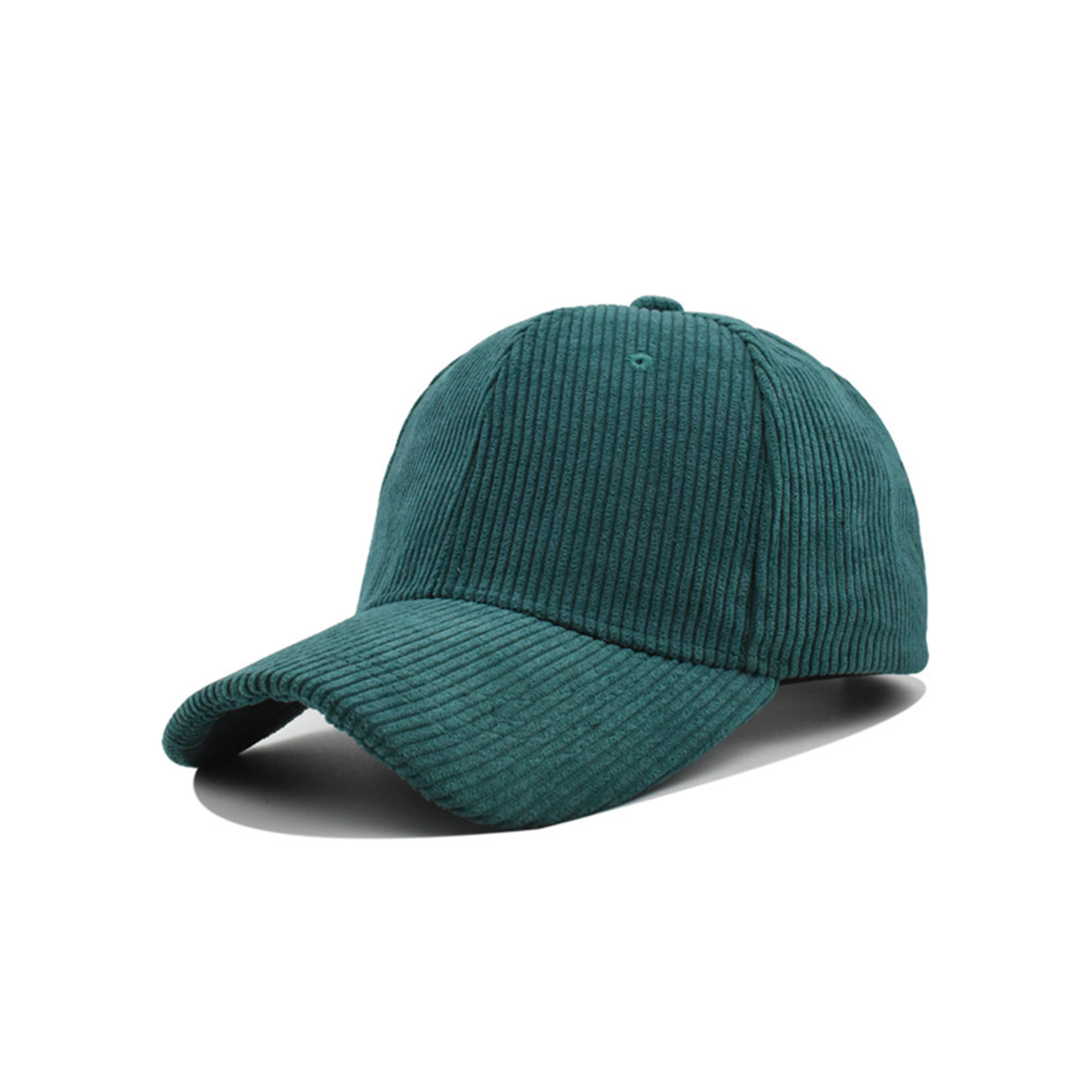 Adjustable Corduroy Baseball Cap 21.3 To 23.6" 4