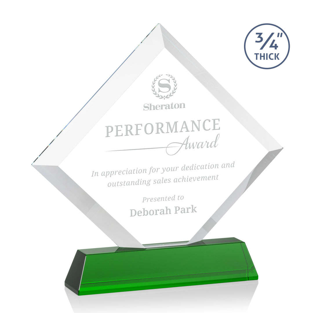 Belaire Award on Newhaven Base - Green 10