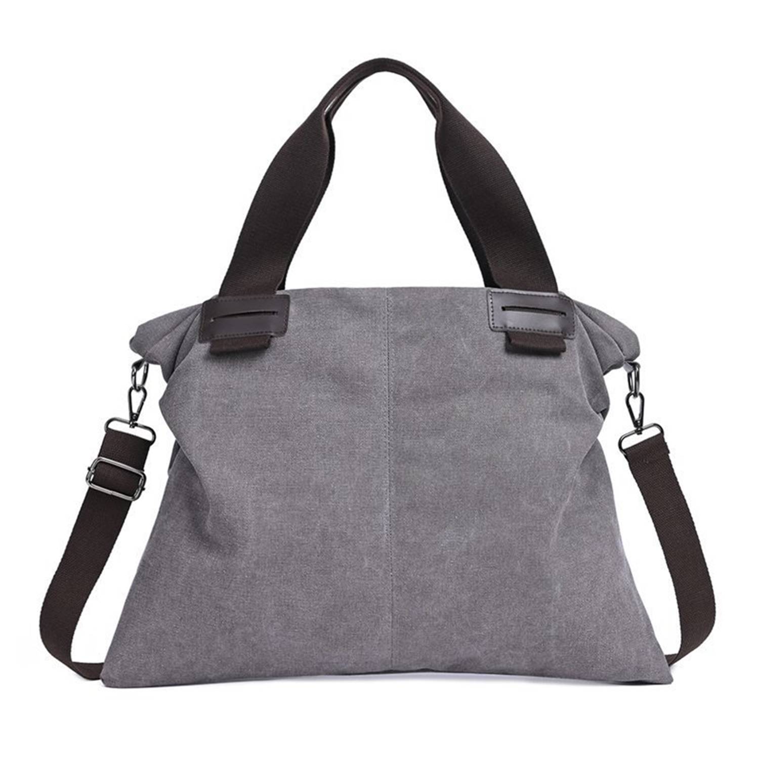 Women's Canvas Tote Bag Vintage Shoulder Crossbody 4
