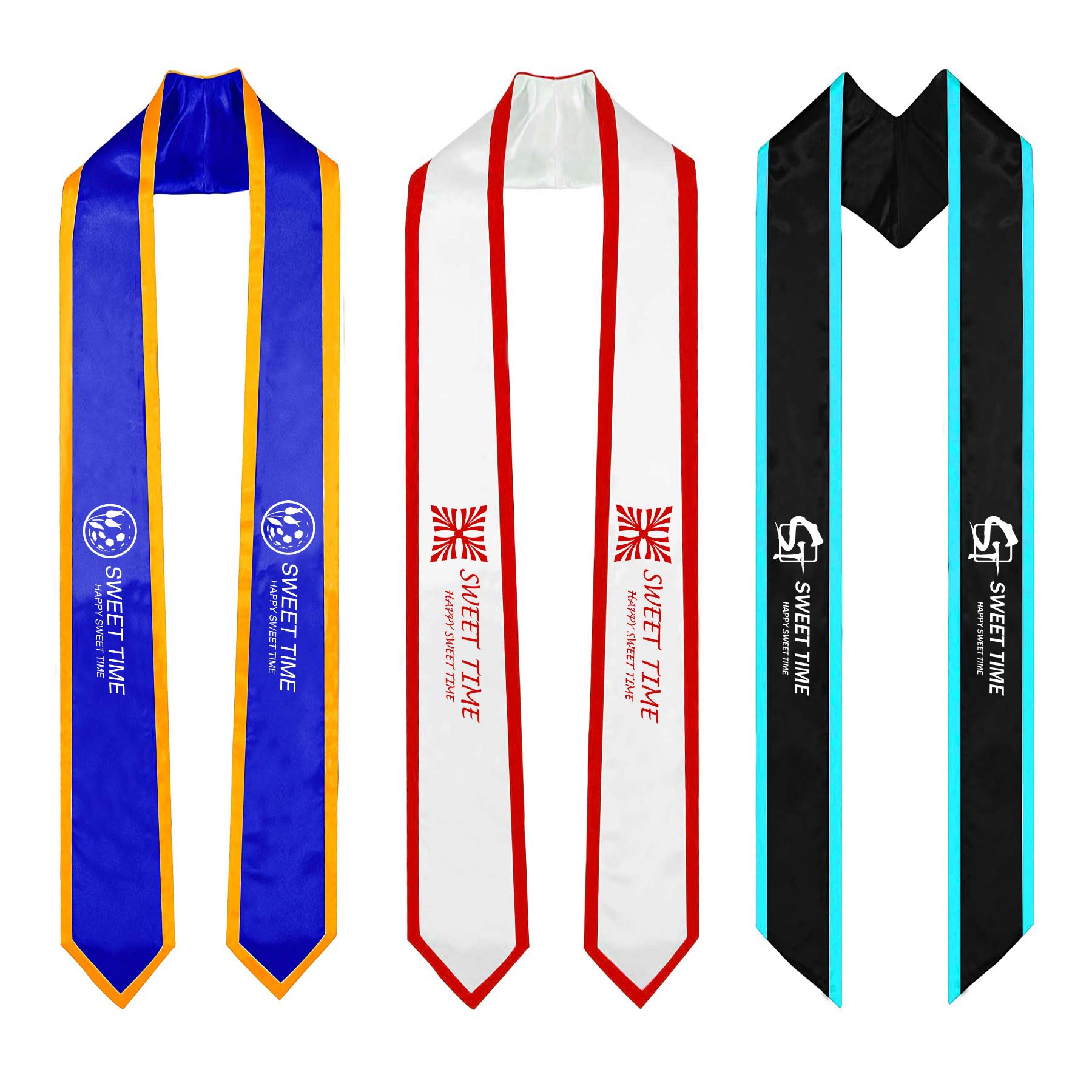 Two-Tone Graduation Stoles 2