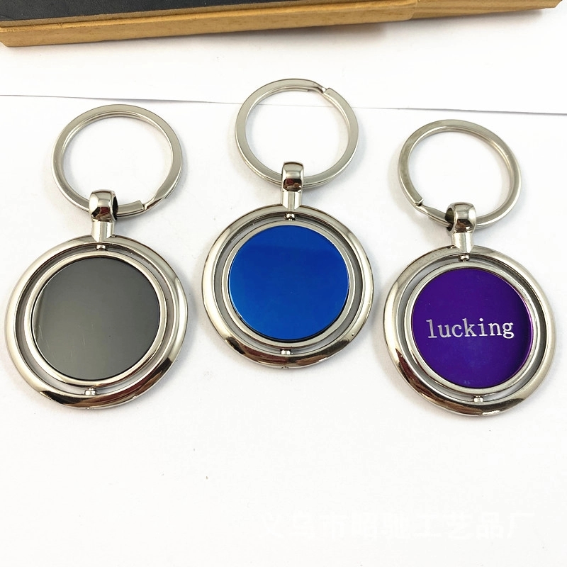 Customized Polished Zinc Alloy Keychain Keyring 1