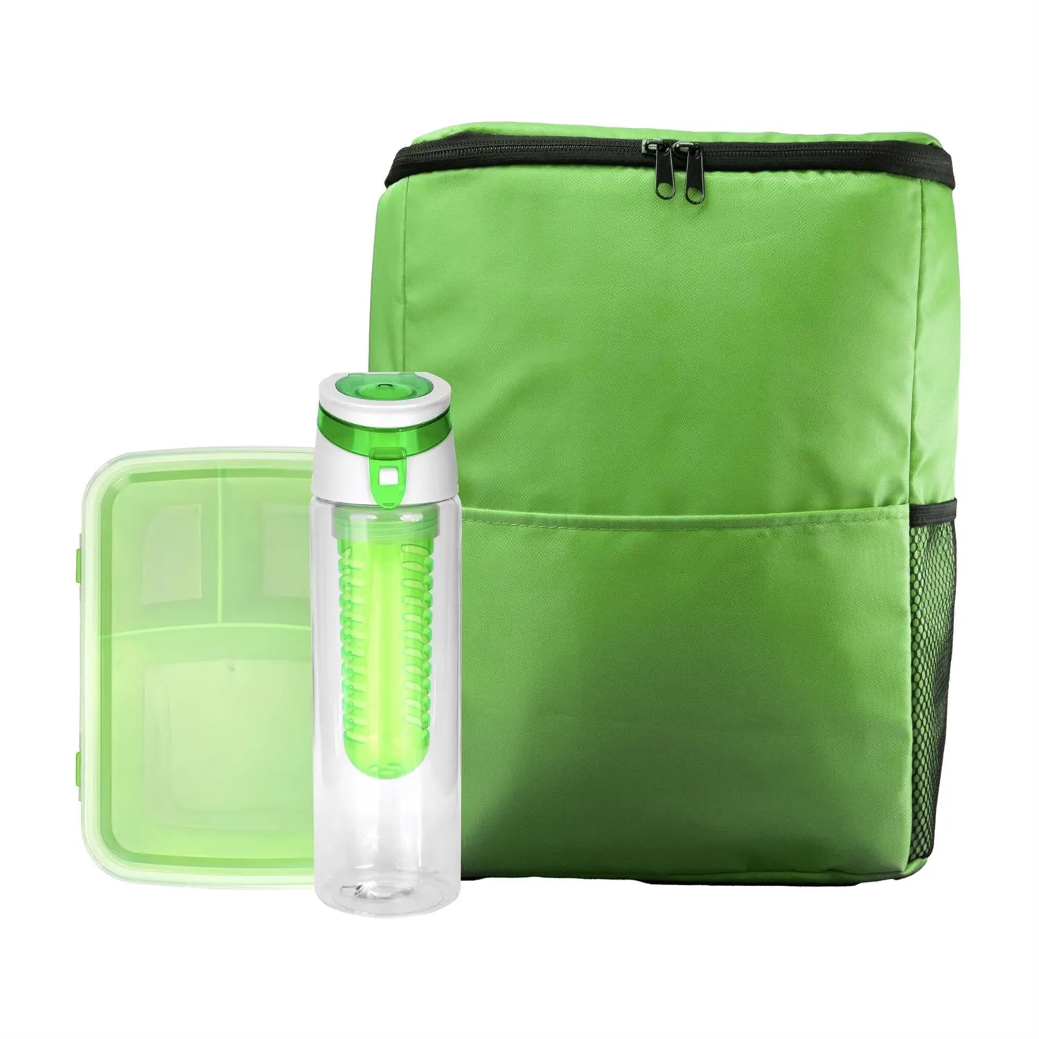 Sporty RPET Lunch To Go & Drink Set 7