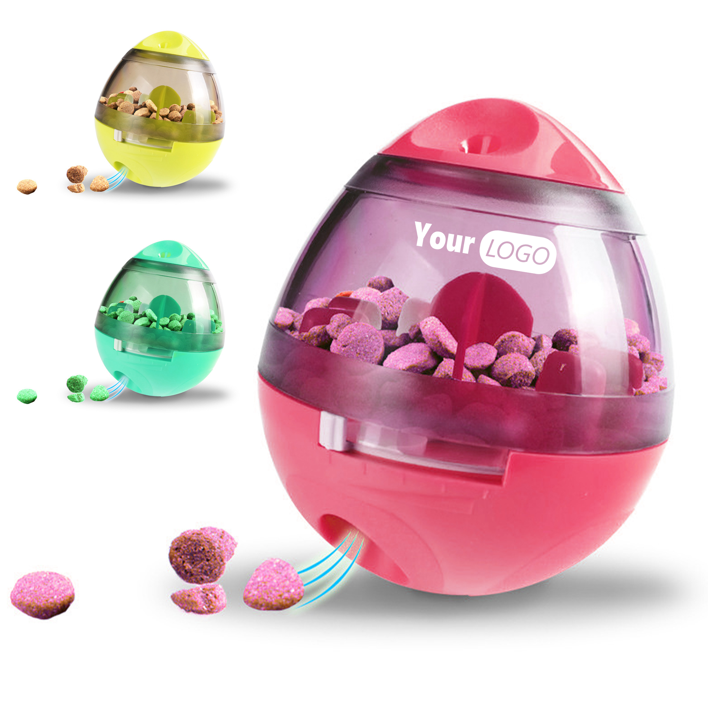 Abs Interactive Tumbler Pet Toy Leakage Ball 3