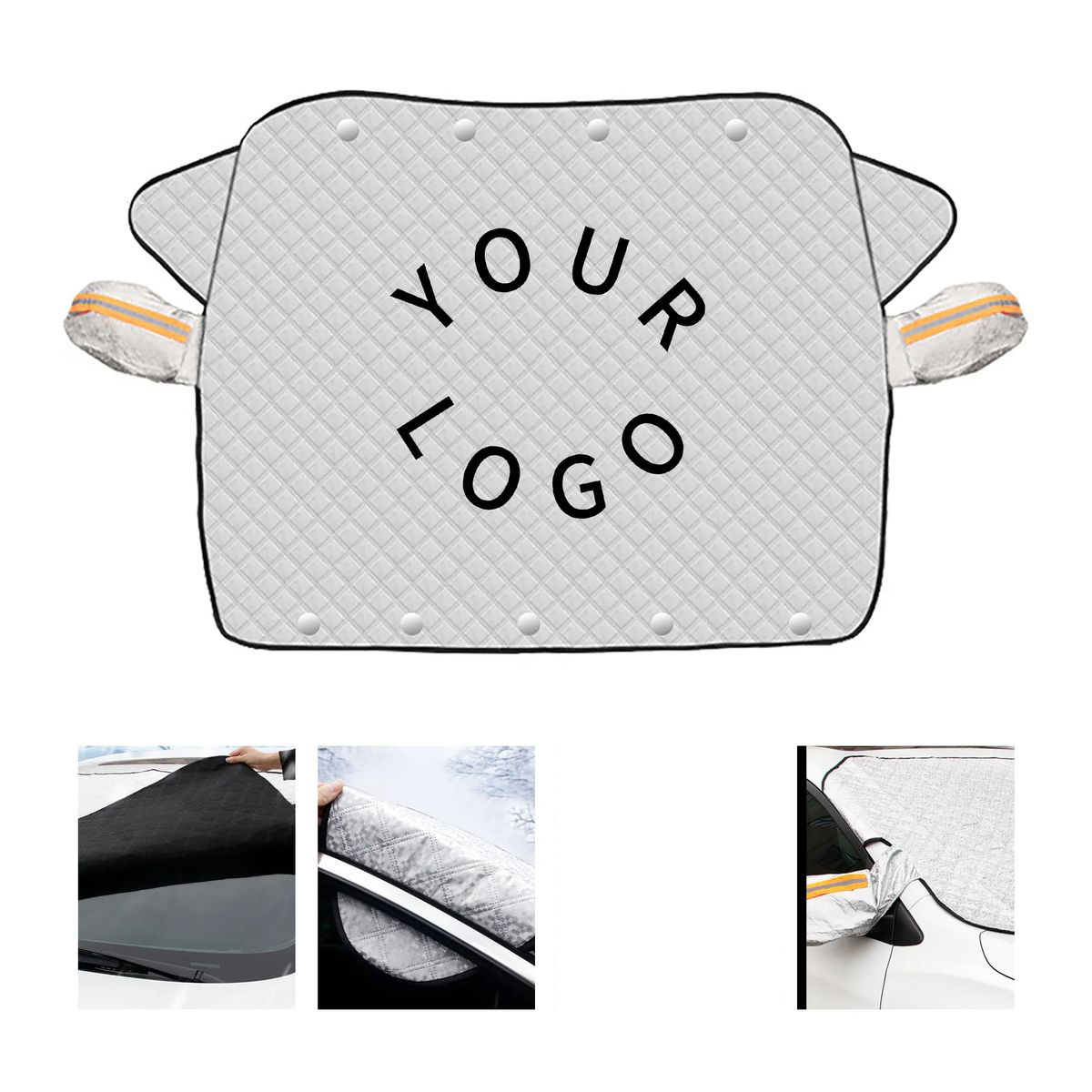 Polyester Snow and Sun Car Cover 2